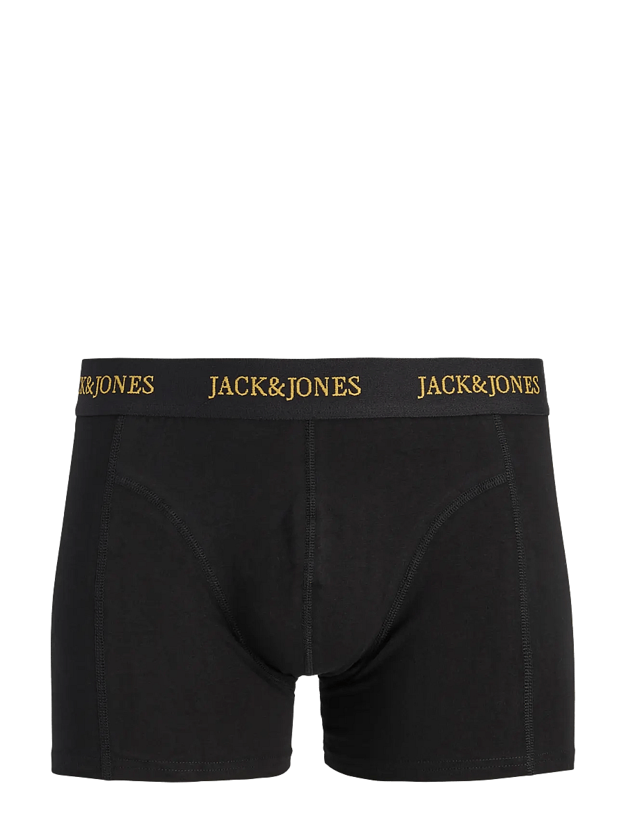 Jack & Jones - JACBLAZE SOLID TRUNKS 3 PACK BF - black - 4