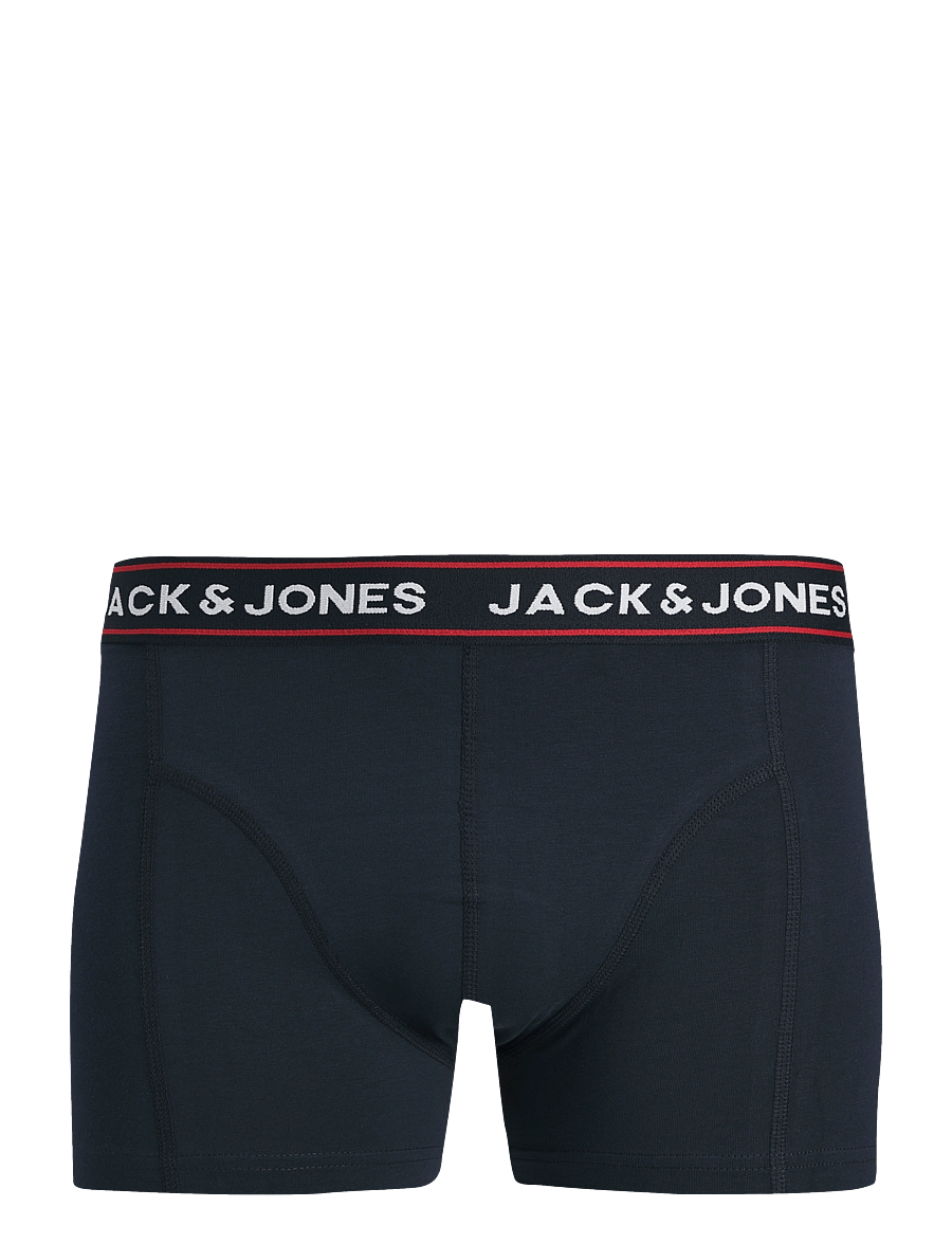 Jack & Jones - JACMAX SOLID TRUNKS 3 PACK BTW - boxershorts - black - 4