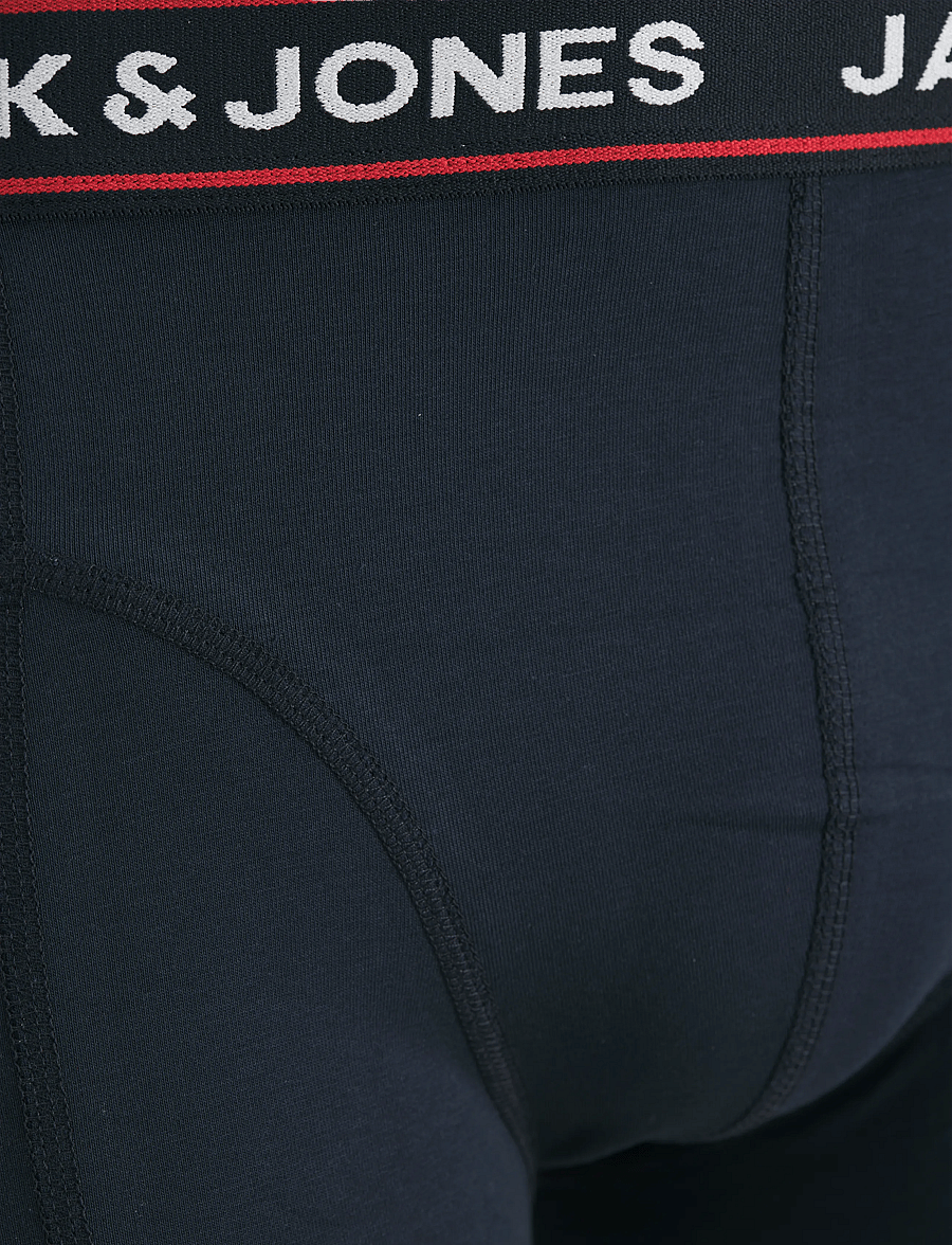 Jack & Jones - JACMAX SOLID TRUNKS 3 PACK BTW - boxershorts - black - 5