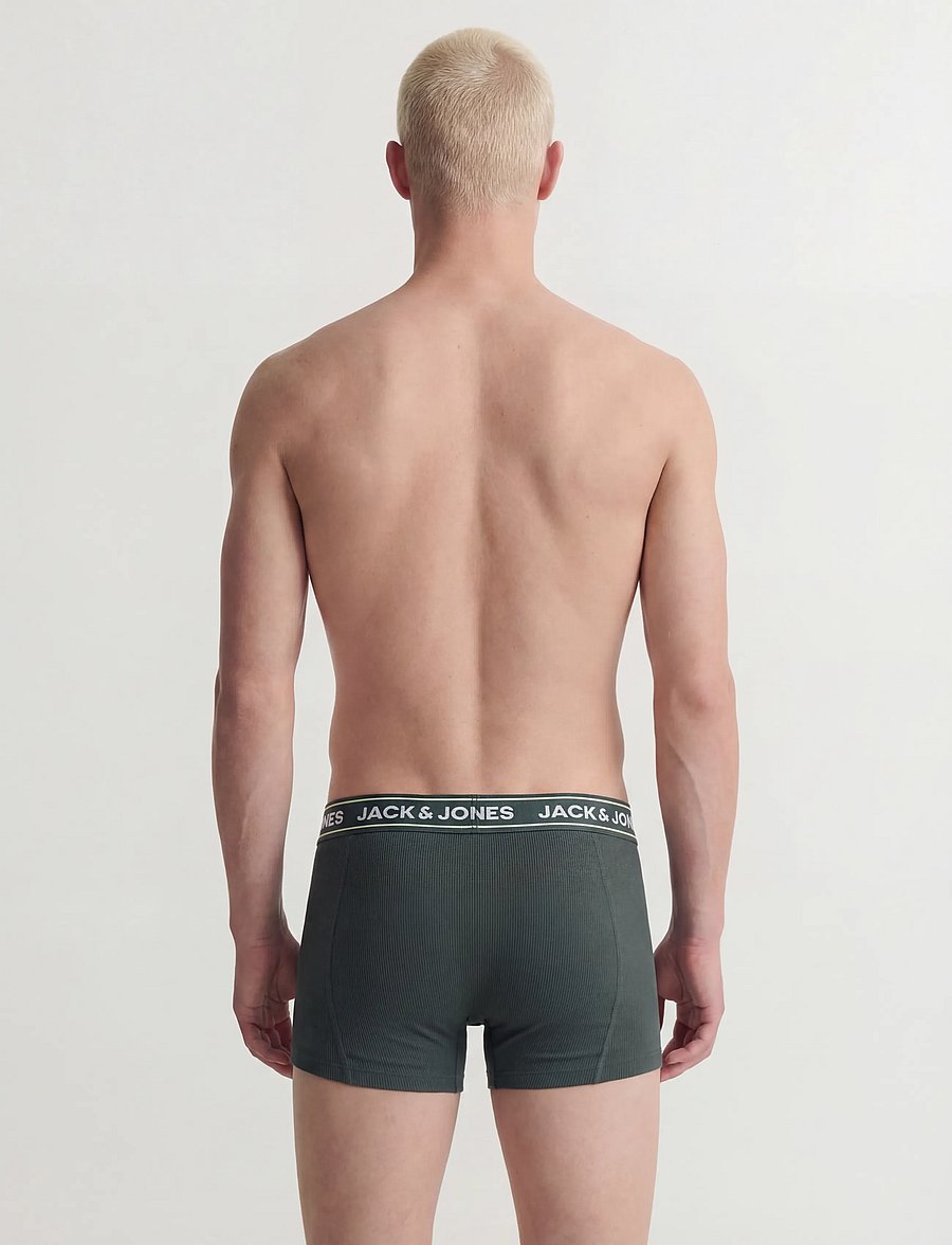 Jack & Jones - JACMAX SOLID TRUNKS 5 PACK BTW - black - 4