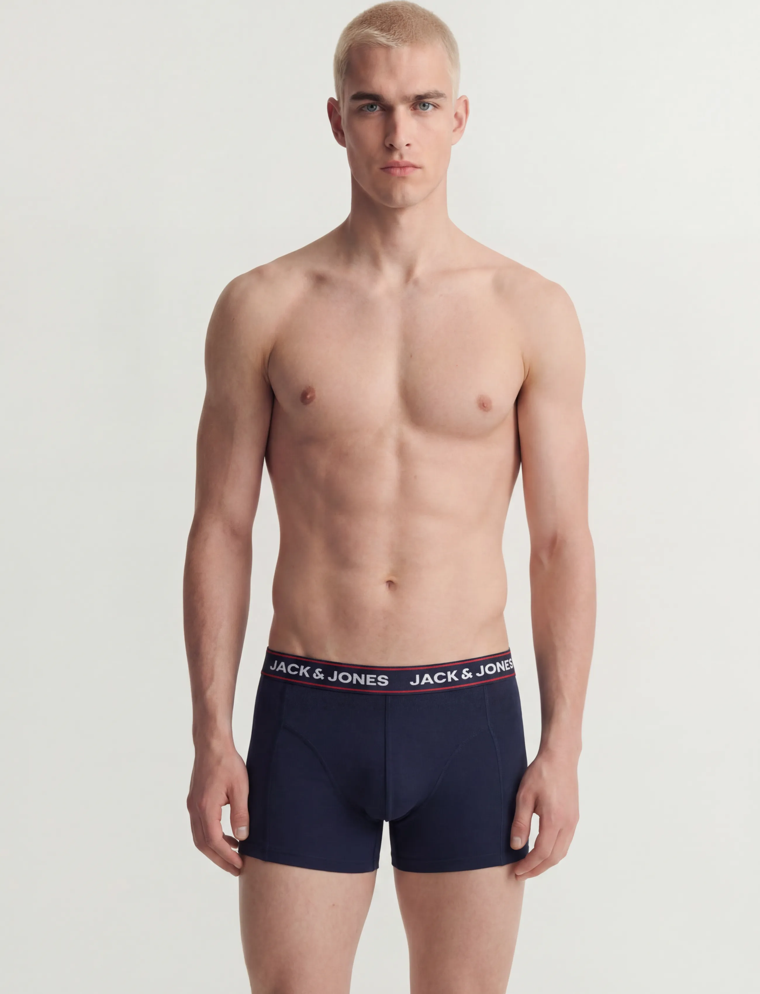 Jack & Jones JACMAX SOLID TRUNKS 5 PACK BTW - Underbukser - BLACK / black