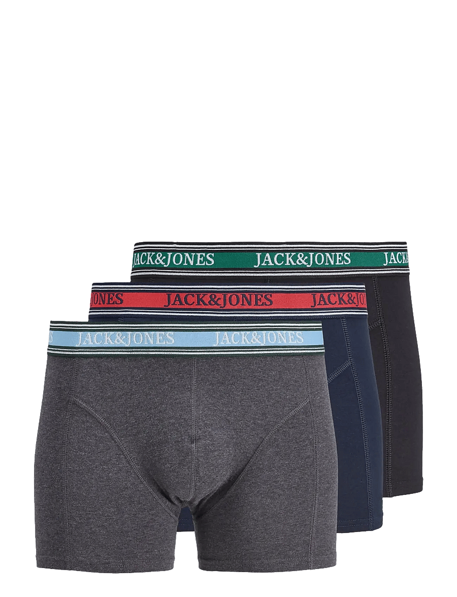 Jack & Jones - JACFAZE SOLID TRUNKS 3 PACK BTS - navy blazer - 0