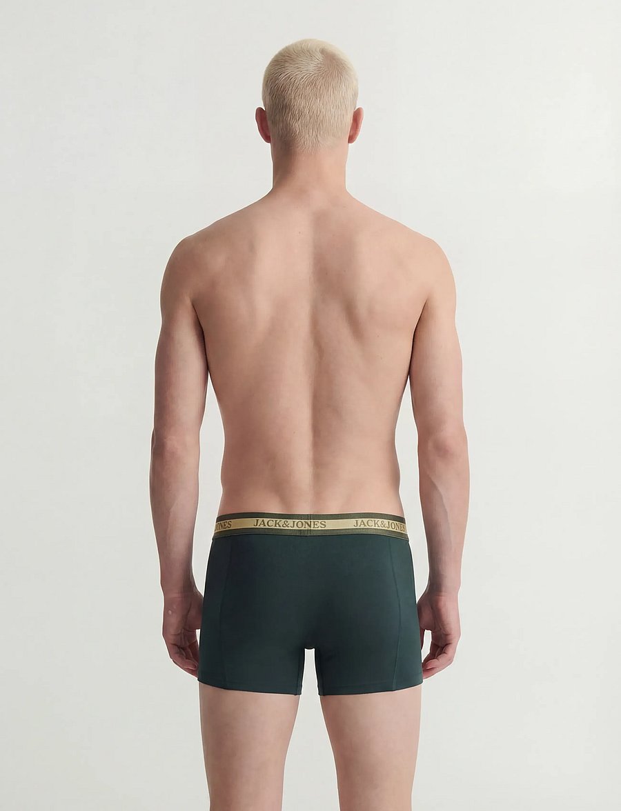 Jack & Jones - JACFAZE SOLID TRUNKS 5 PACK BTS - navy blazer - 4