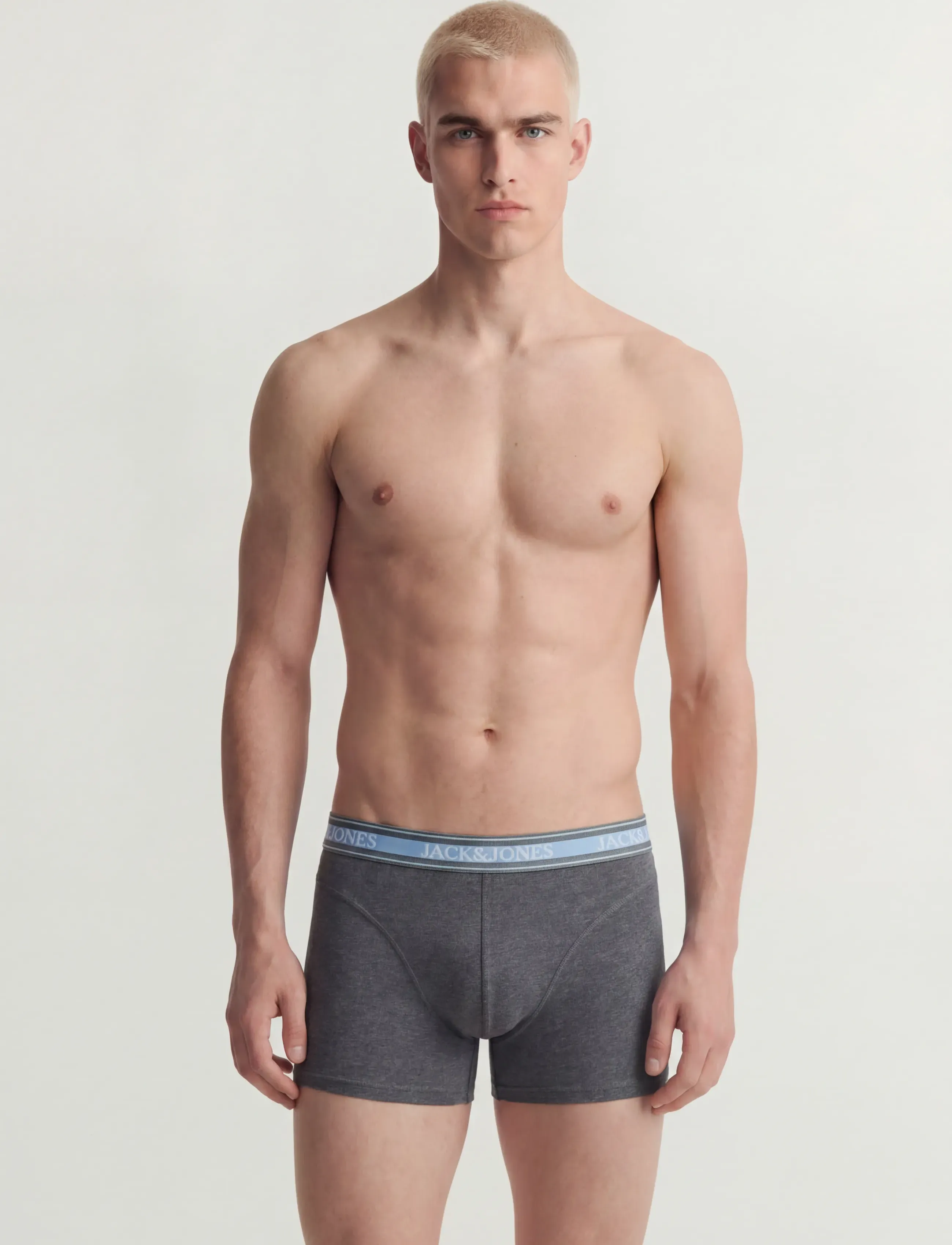 Jack & Jones JACFAZE SOLID TRUNKS 5 PACK BTS - Kalsonger - NAVY BLAZER / navy