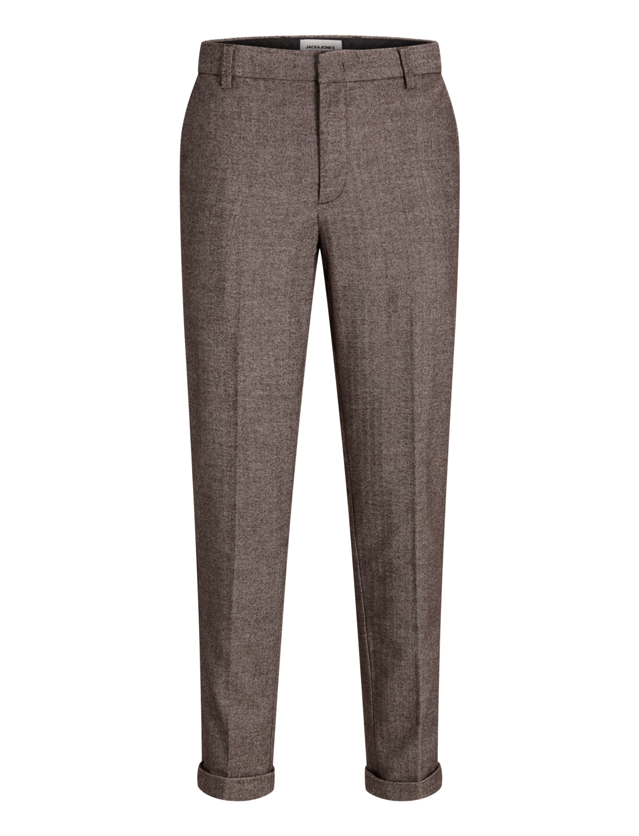 Jack & Jones JPSTOLLIE BLAKE WINTER CHINO SN - Bukser - COCOA / brown