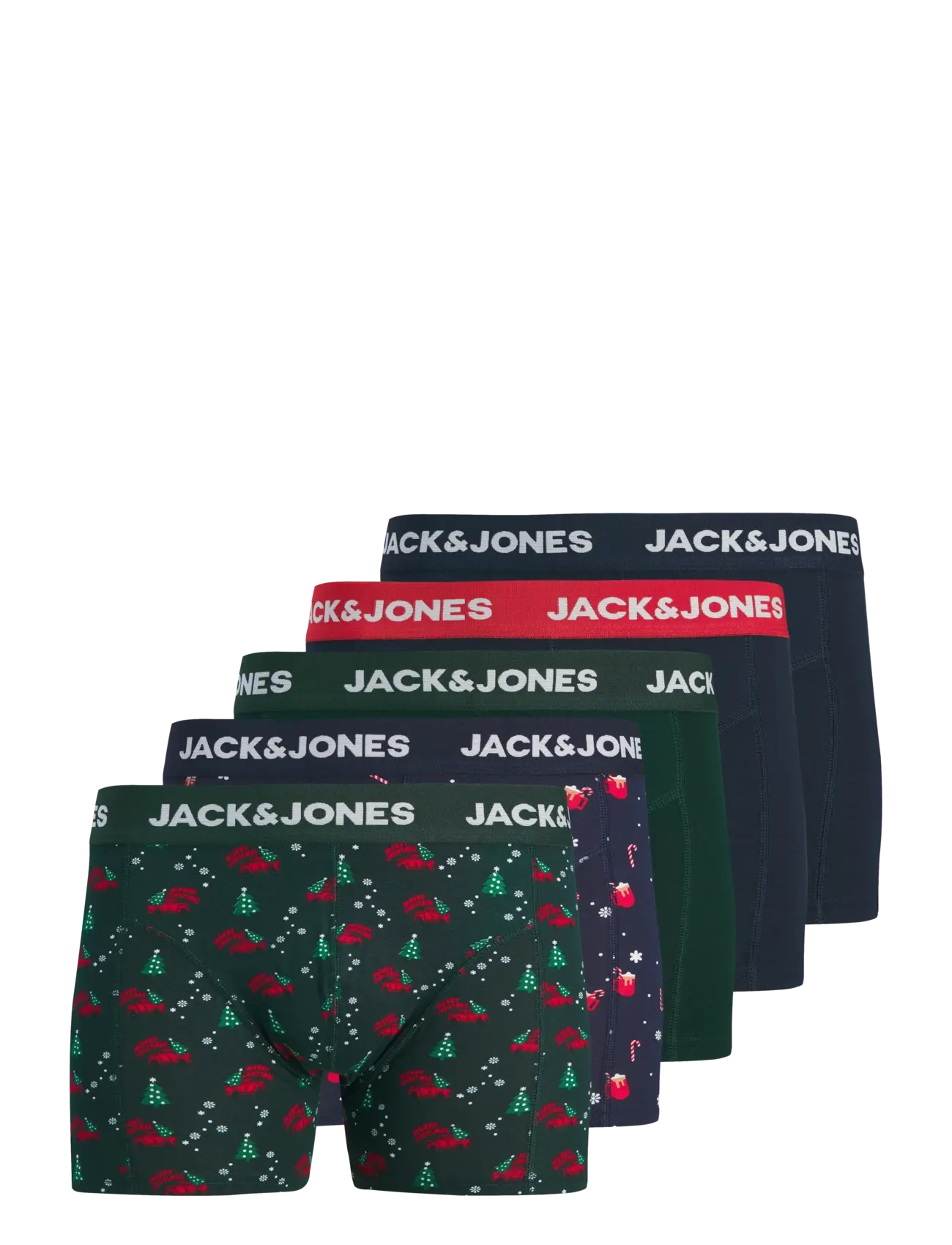 Jack & Jones JACXMAS STOCK TRUNKS 5 PACK - Jack & Jones - NAVY BLAZER / navy