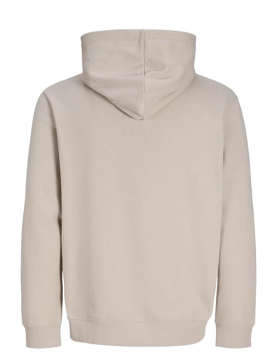 Jack & Jones - JJEDENVER LOGO SWEAT HOOD SN - hættetrøjer - moonbeam - 2