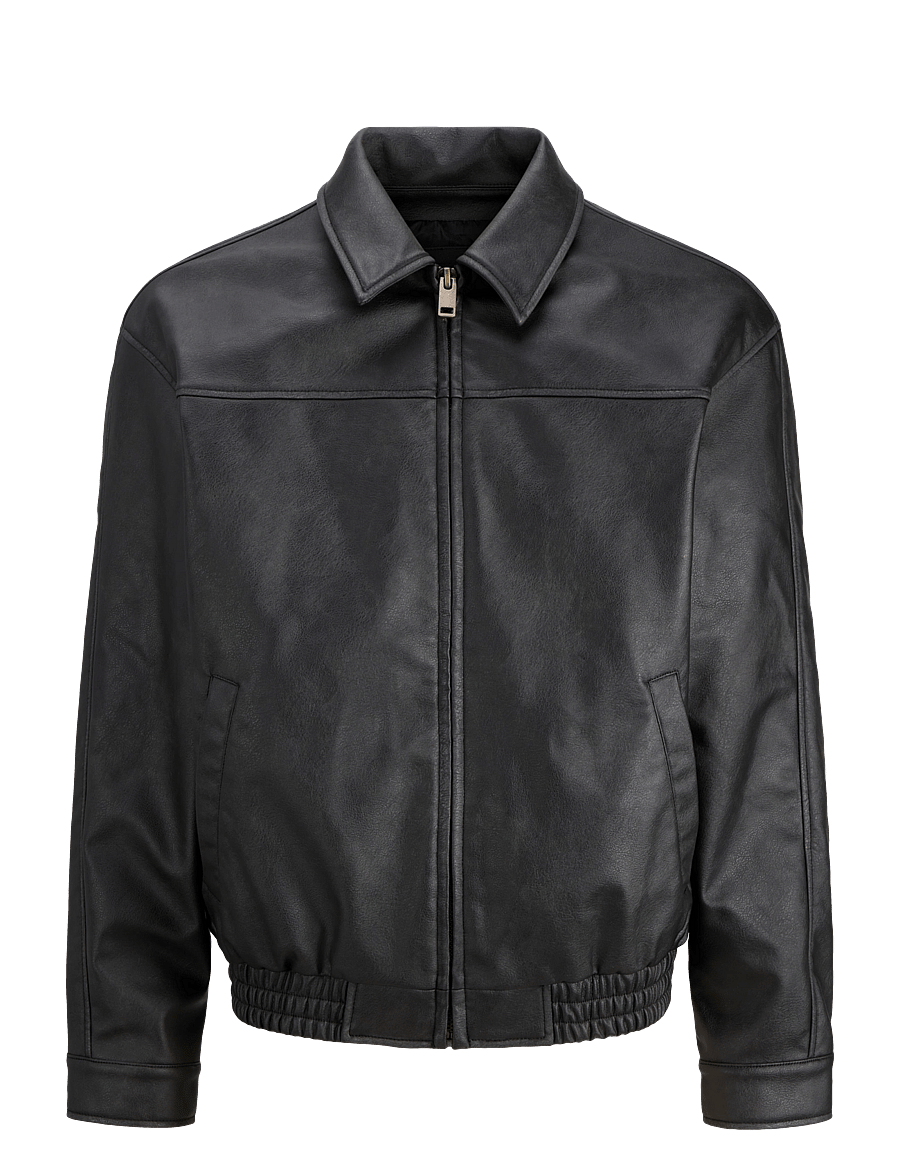 Jack & Jones - JJMARLON PU JACKET - black - 1