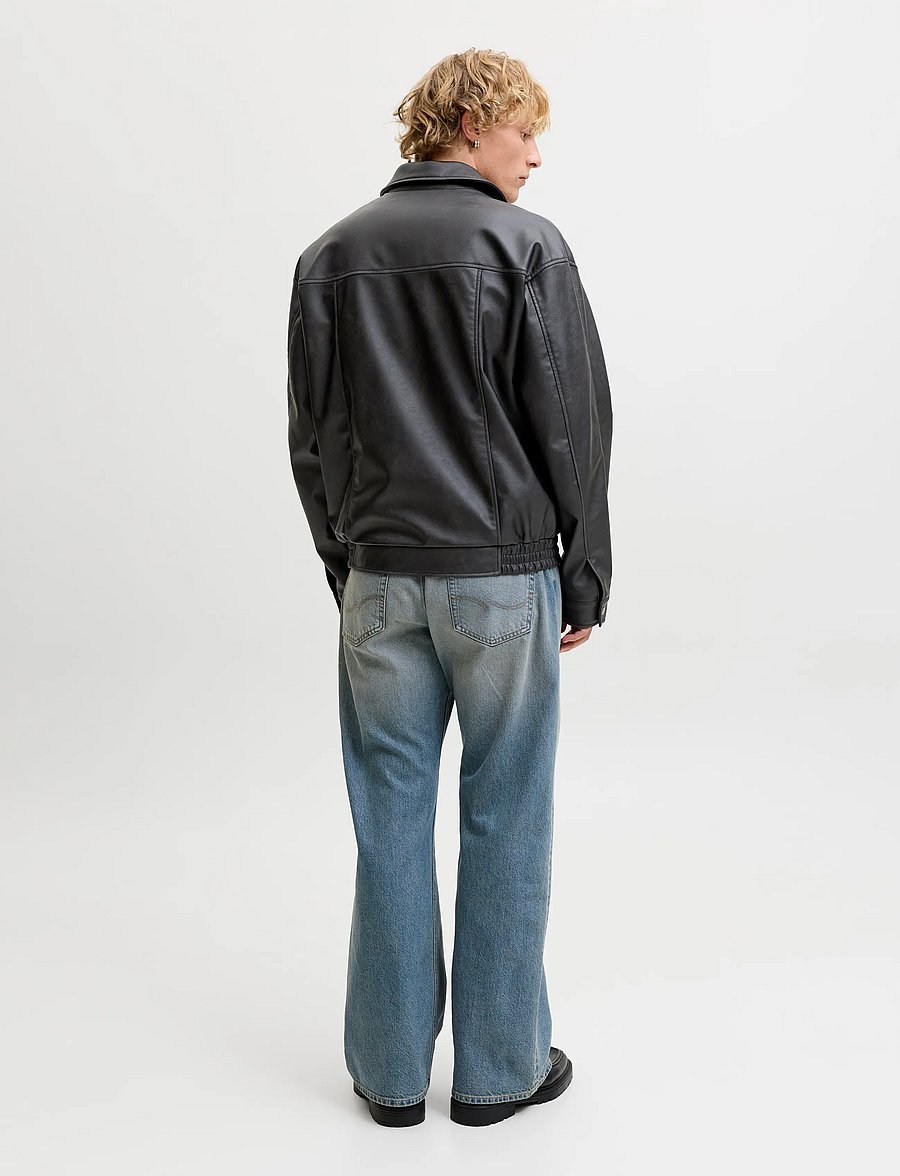 Jack & Jones - JJMARLON PU JACKET - black - 3