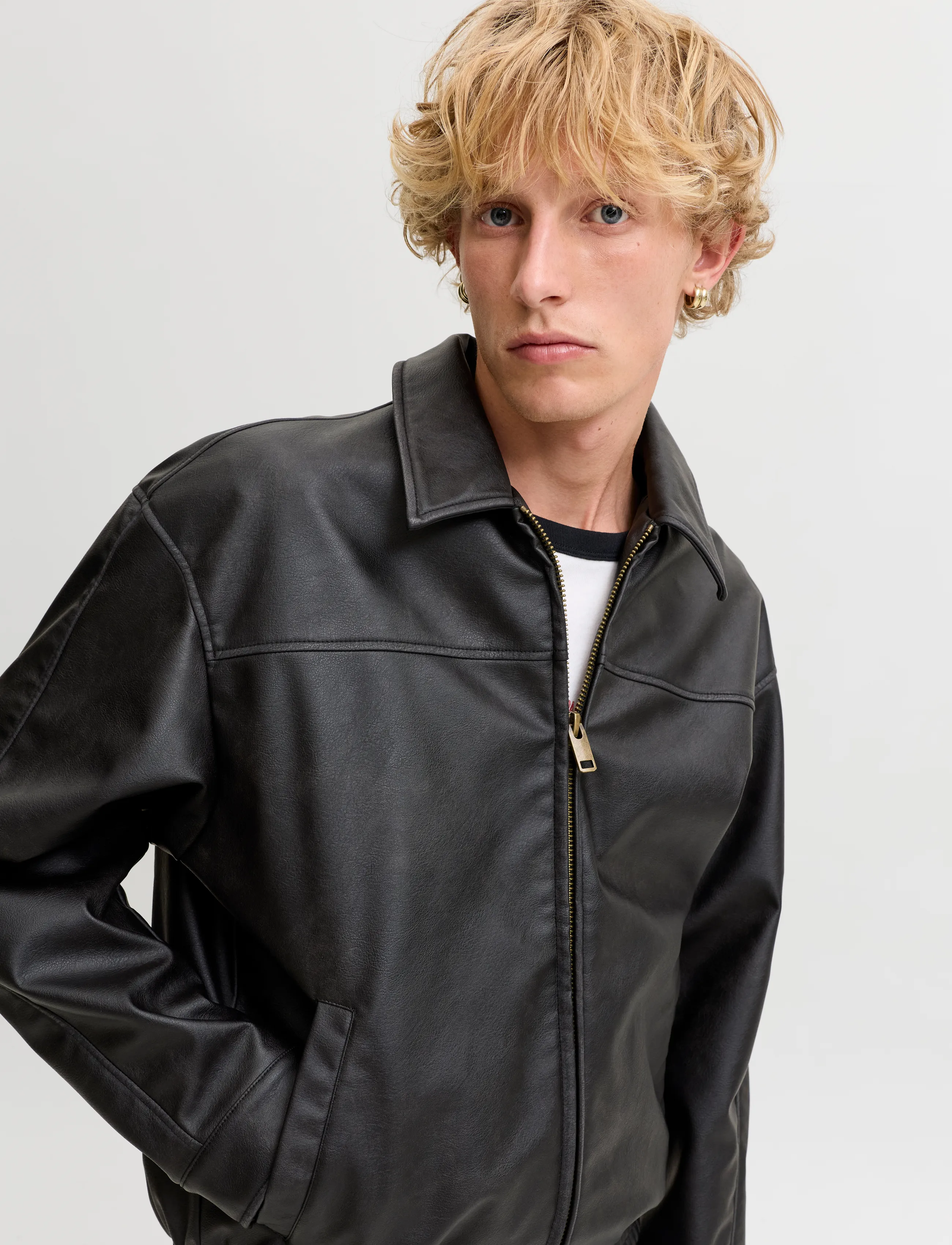 JACK & JONES Jjmarlon Pu Jacket jackor herr – bild 5