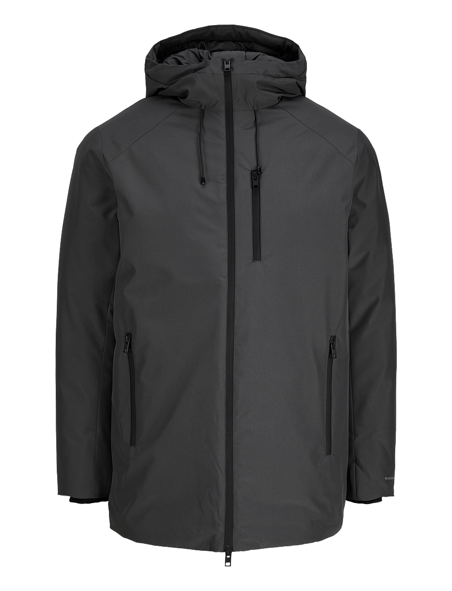 Jack & Jones - JJSAGE PARKA - parkas - asphalt - 0