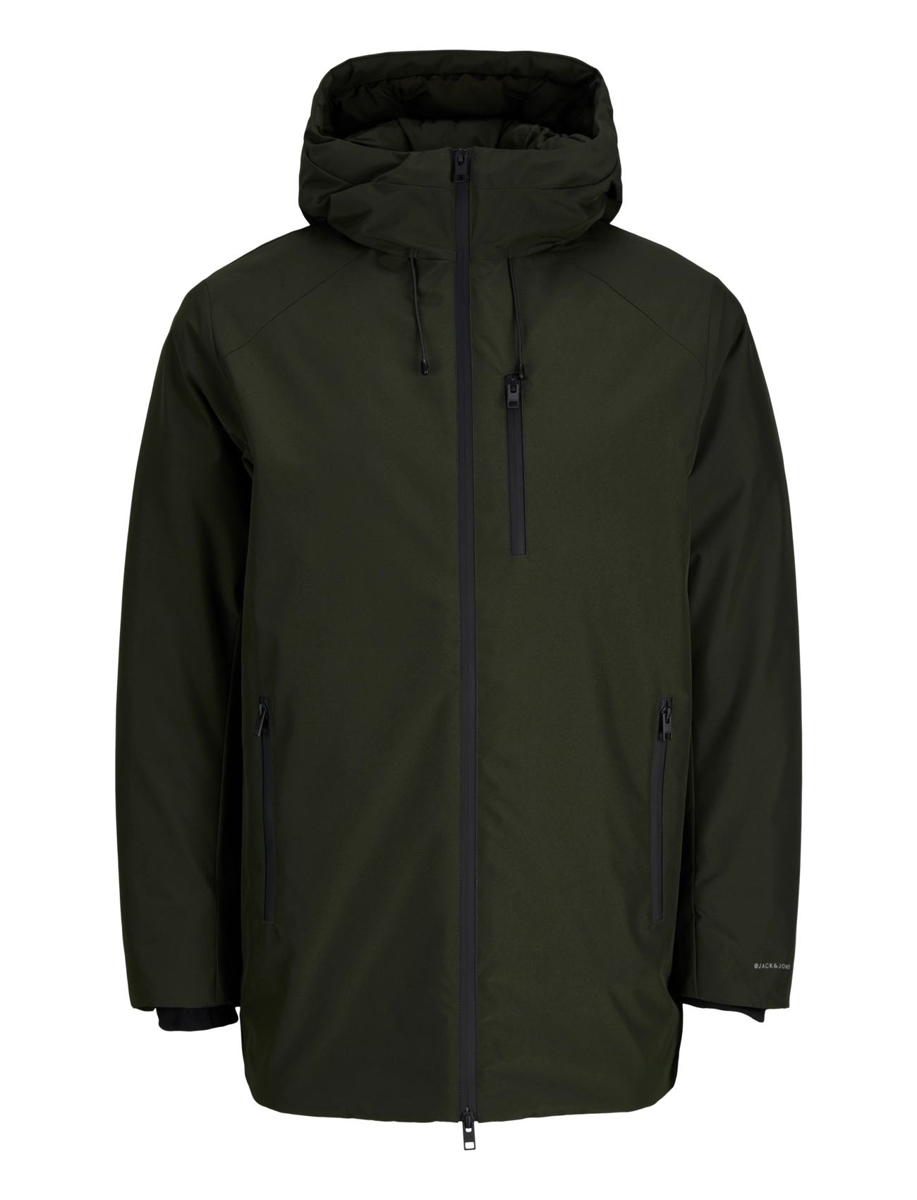 Jack & Jones JJSAGE PARKA - Winterjacken - ROSIN / khaki/green