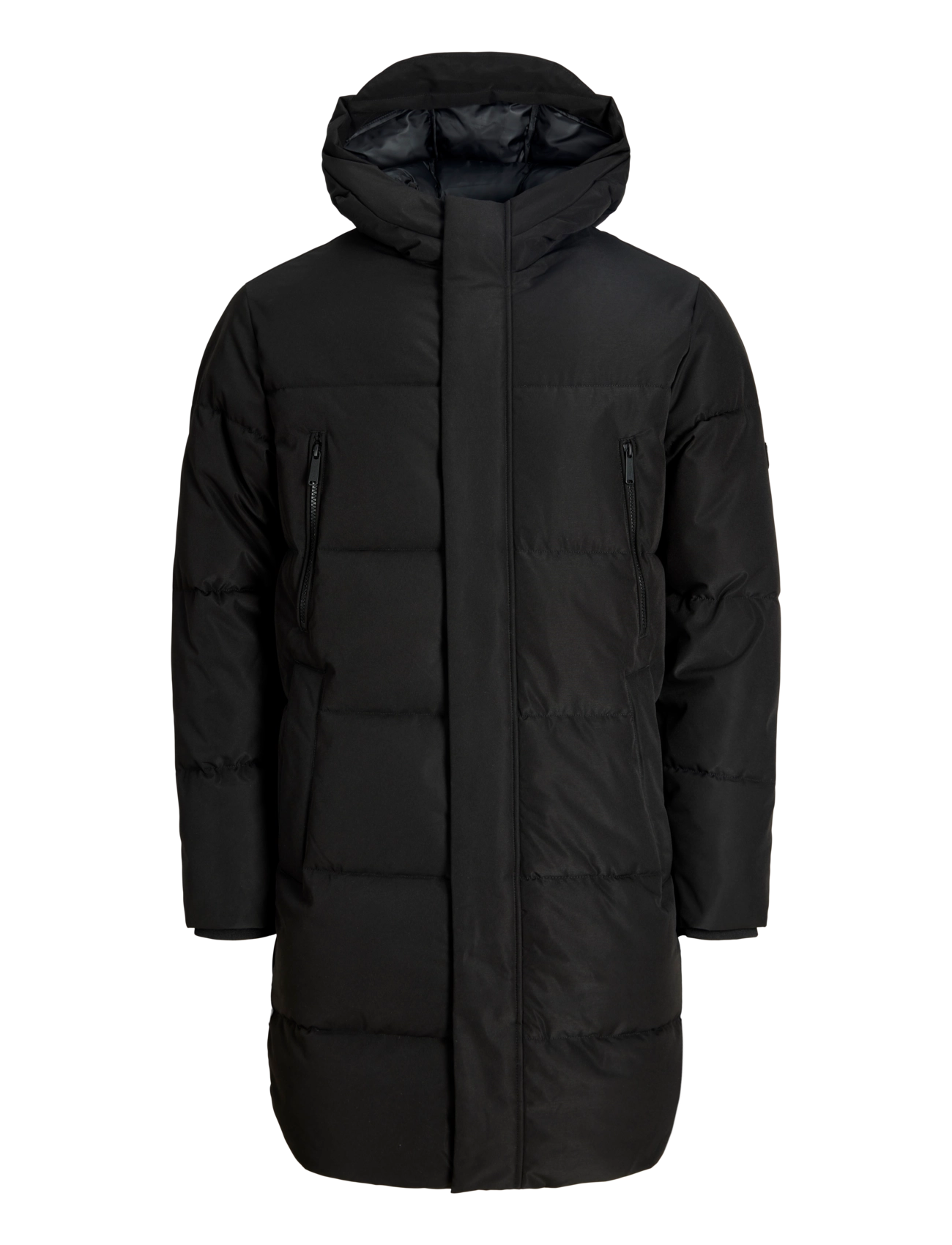 Jack & Jones JJEBECKS LONG PUFFER SN - Sulejoped - BLACK / black