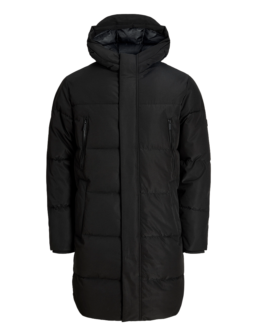 Jack & Jones - JJEBECKS LONG PUFFER SN - black - 0