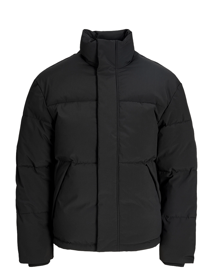 Jack & Jones - JJESOHO PUFFER COLLAR AW26 SN - black - 0
