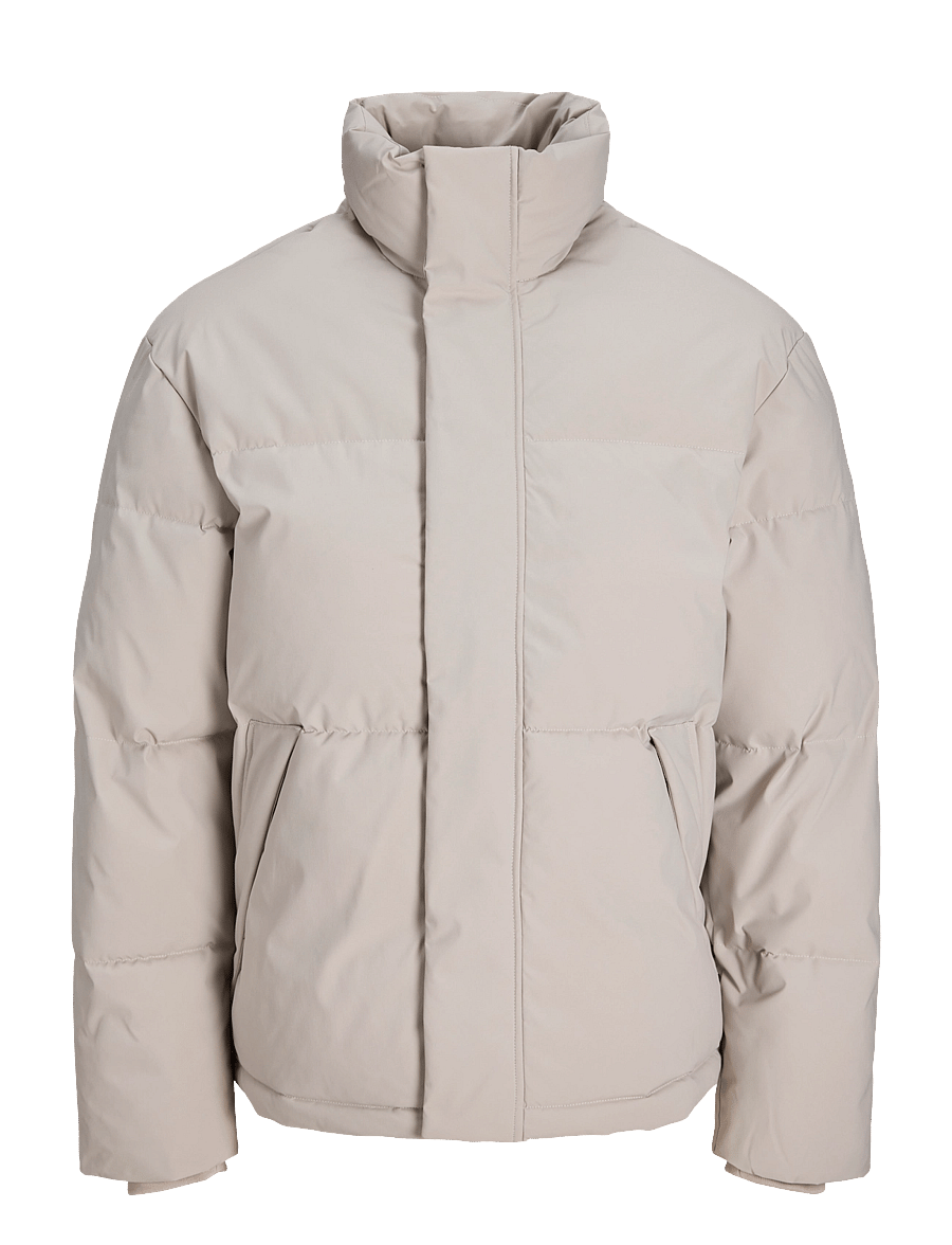 Jack & Jones - JJESOHO PUFFER COLLAR AW26 SN - dove - 1