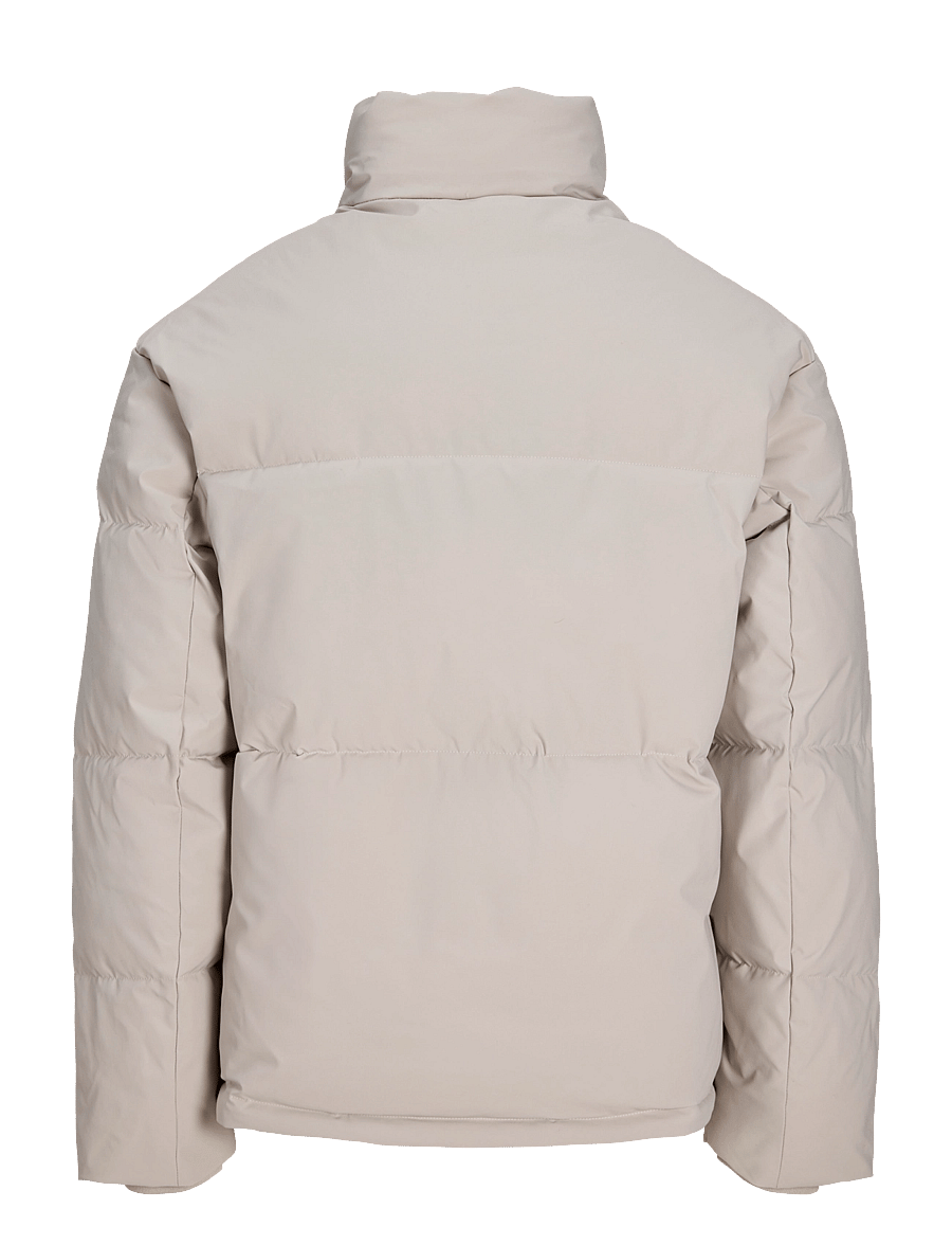 Jack & Jones - JJESOHO PUFFER COLLAR AW26 SN - dove - 2