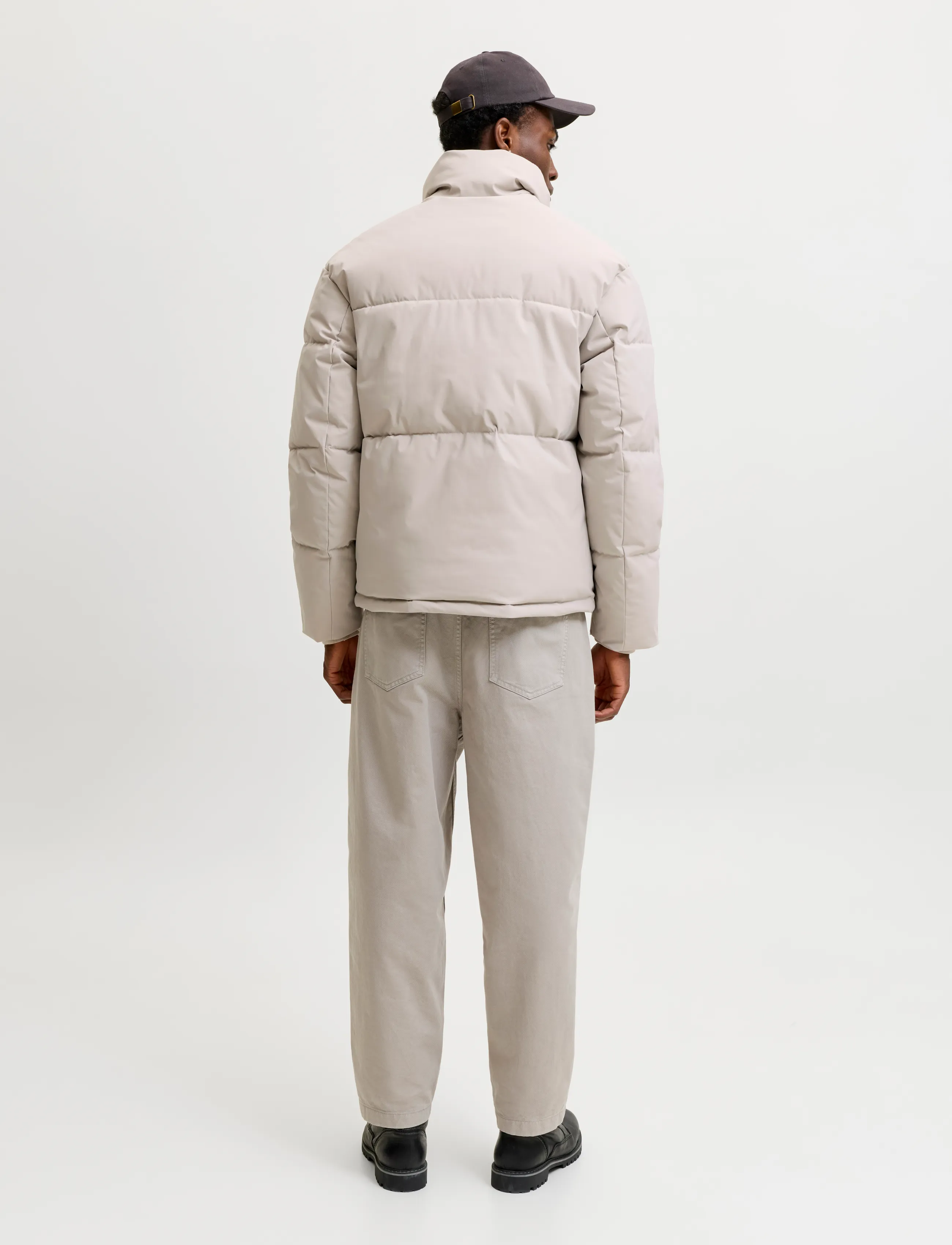 Jack & Jones - JJESOHO PUFFER COLLAR AW26 SN - dove - 3