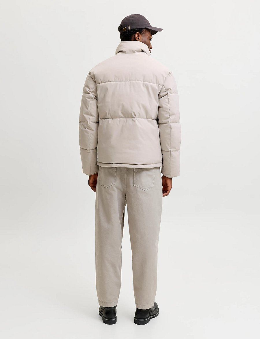 Jack & Jones - JJESOHO PUFFER COLLAR AW26 SN - dove - 3