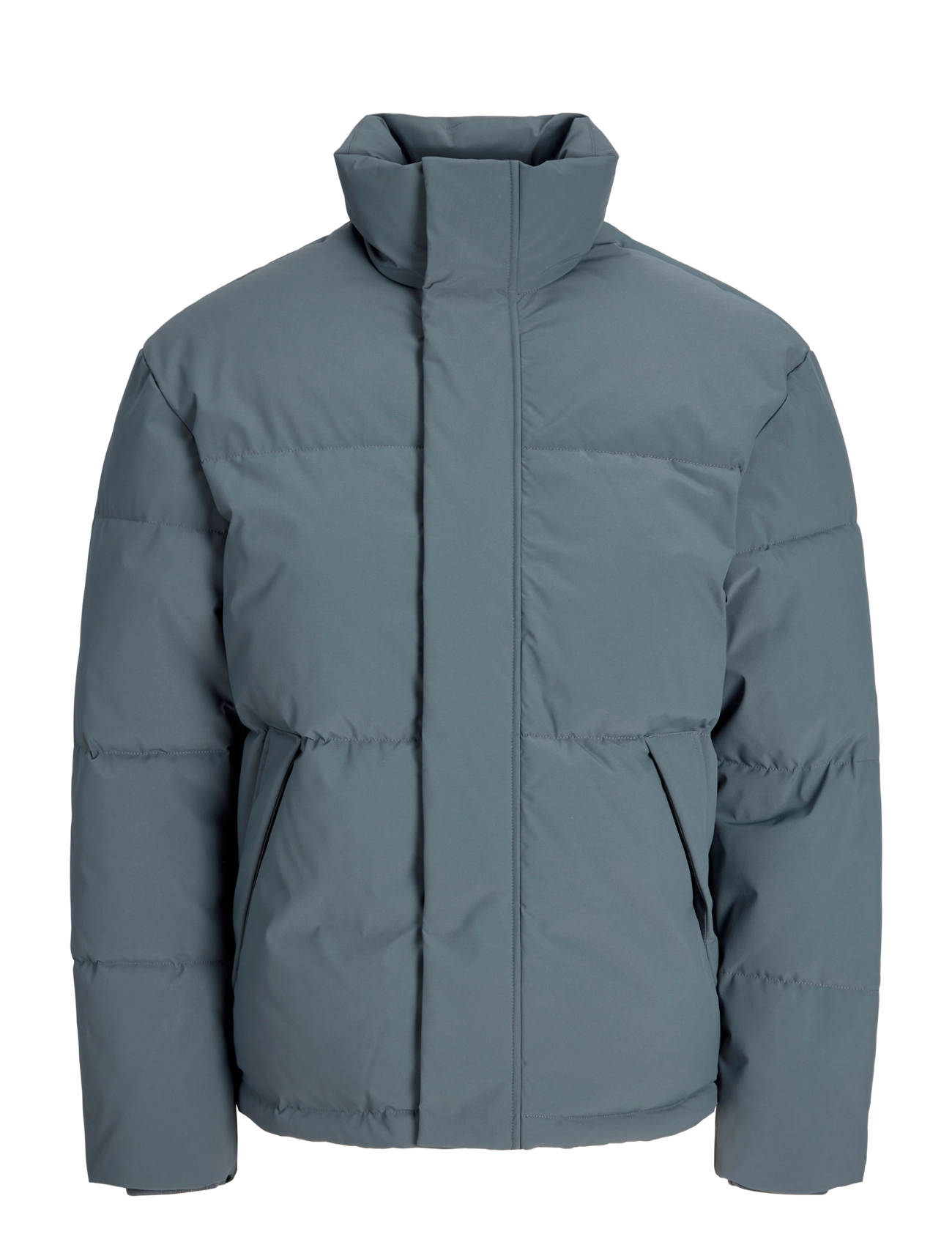 Jack & Jones JJESOHO PUFFER COLLAR AW26 SN - Sulejoped - TURBULENCE / blue