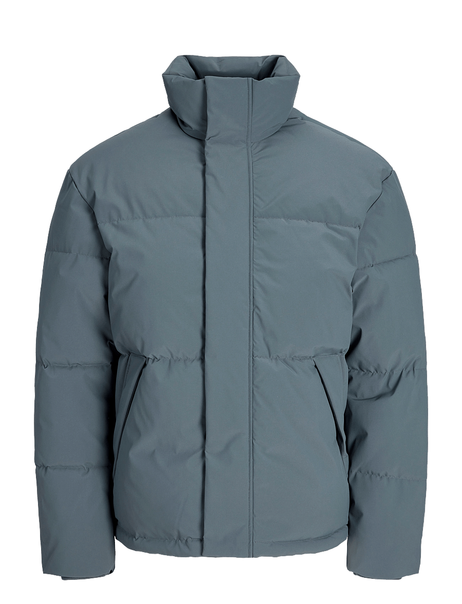 Jack & Jones - JJESOHO PUFFER COLLAR AW26 SN - turbulence - 0