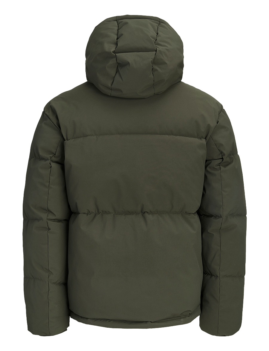 Jack & Jones - JJESOHO PUFFER HOOD AW26 SN - dunjakker - rosin - 1