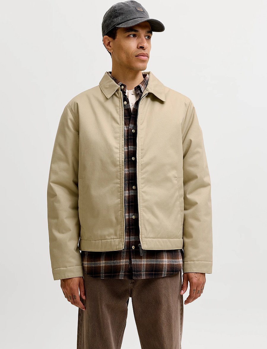Jack & Jones - JJECOLTON WORKER JACKET NOOS - dunjackor - fields of rye - 0