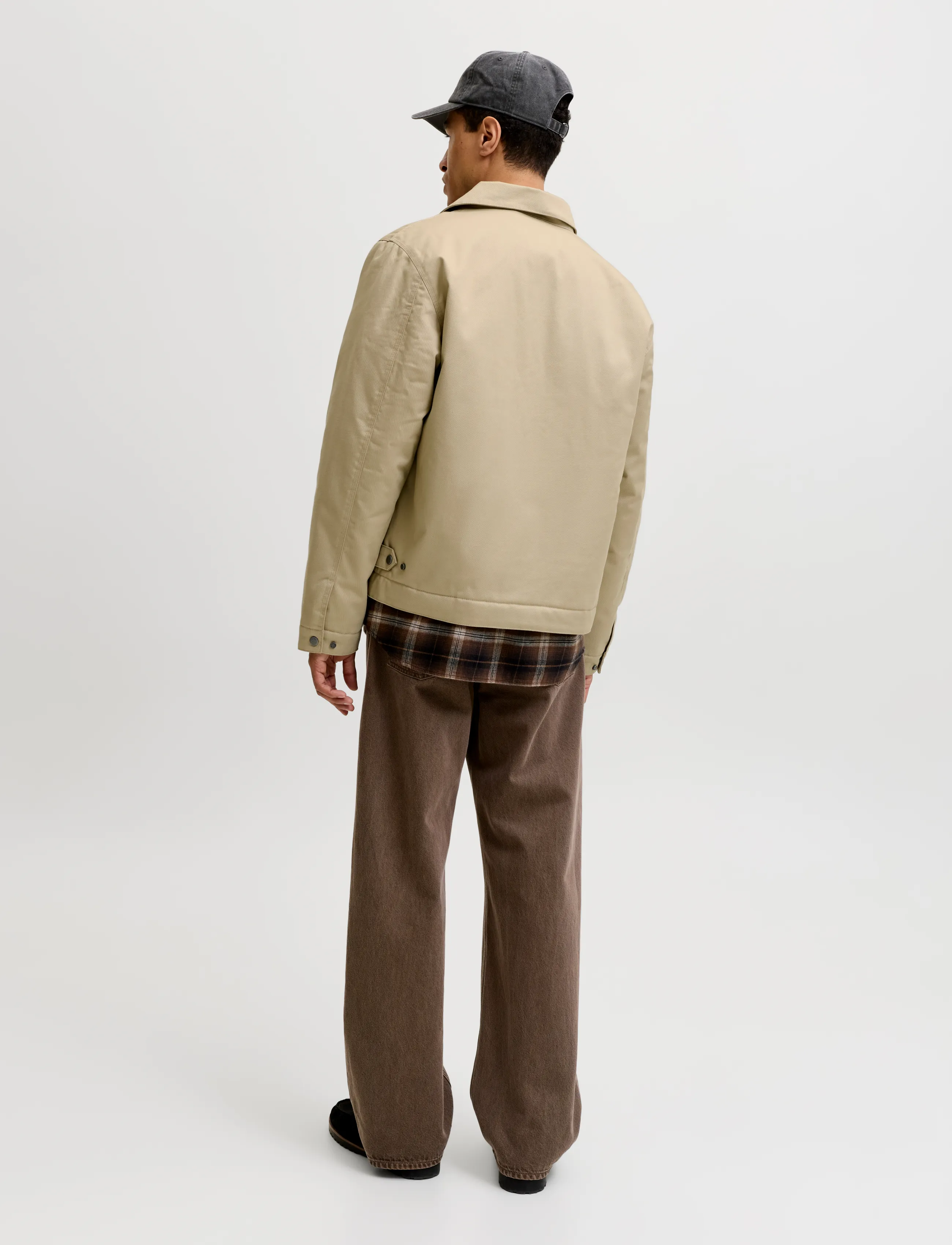 Jack & Jones - JJECOLTON WORKER JACKET NOOS - dunjackor - fields of rye - 3