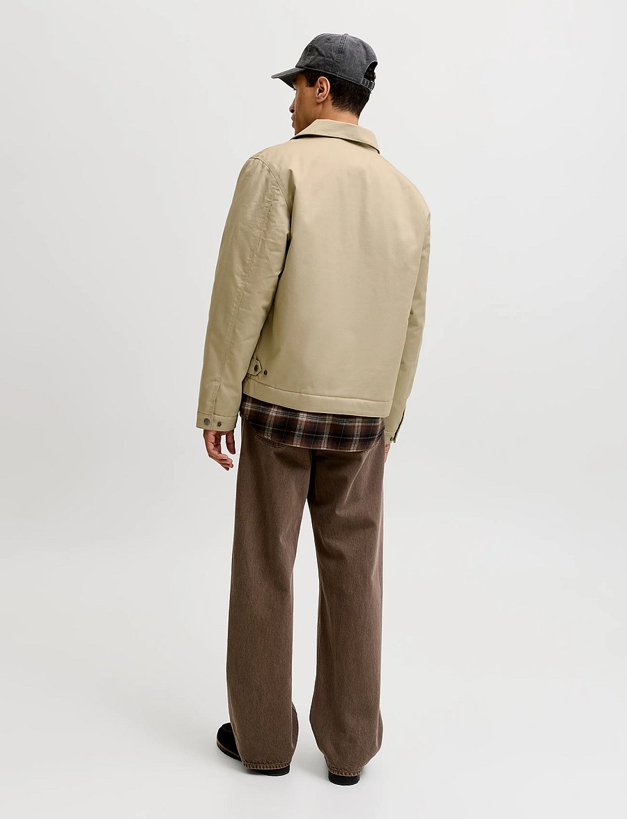 Jack & Jones - JJECOLTON WORKER JACKET NOOS - dunjackor - fields of rye - 3