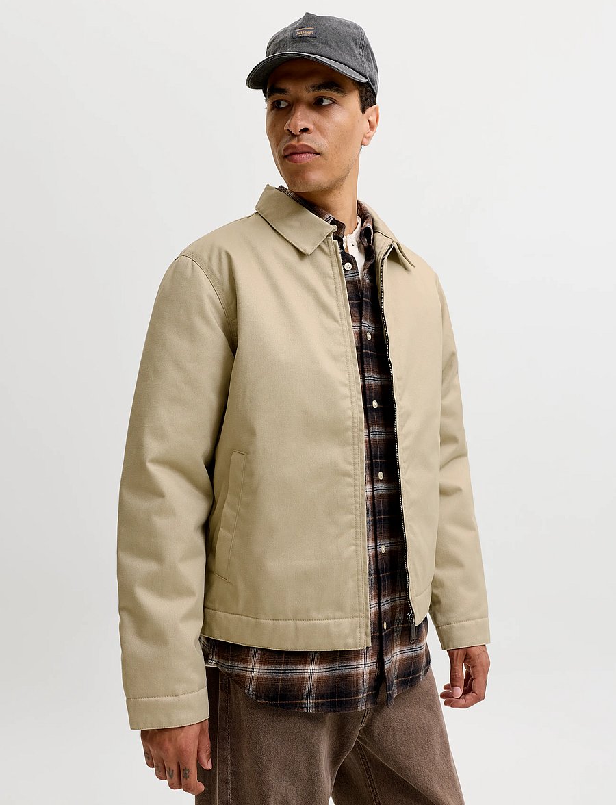 Jack & Jones - JJECOLTON WORKER JACKET NOOS - dunjackor - fields of rye - 5