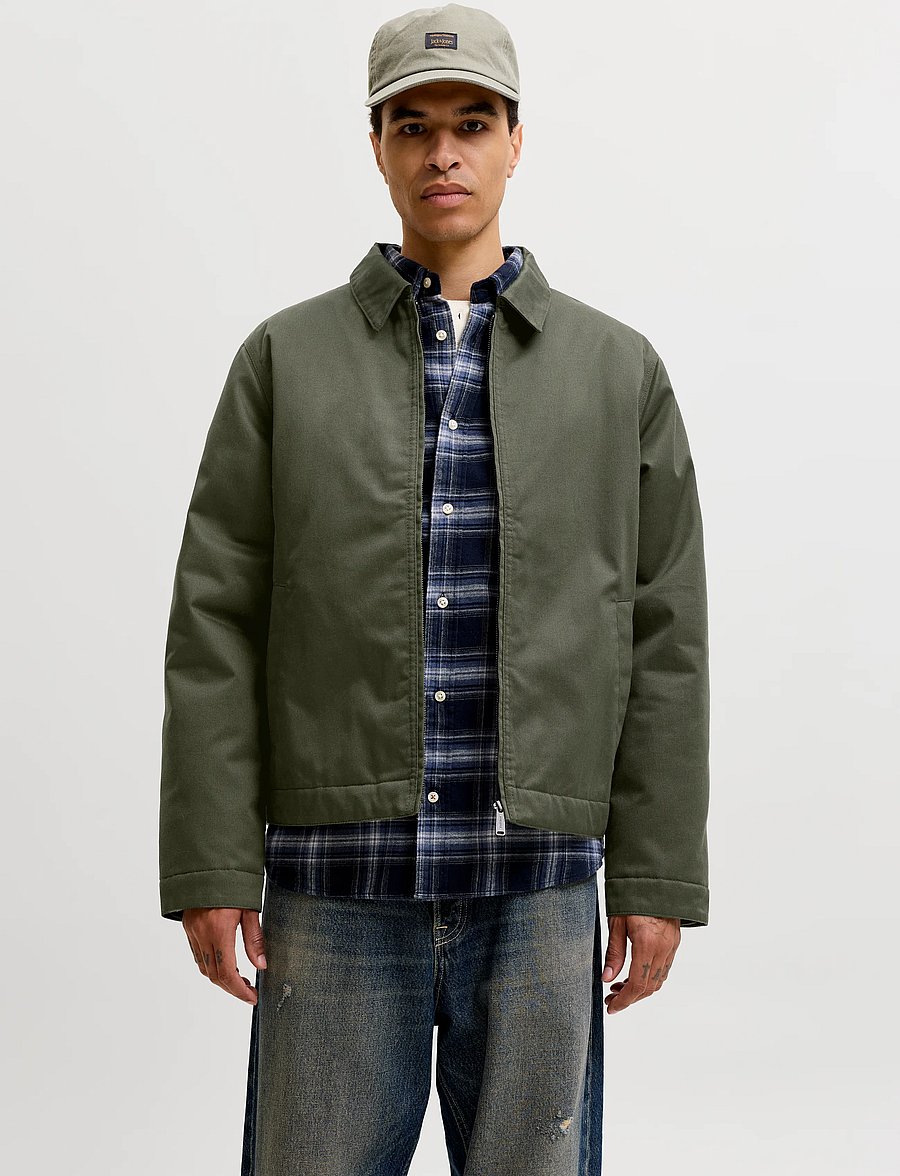 Jack & Jones - JJECOLTON WORKER JACKET NOOS - dunjackor - rosin - 0