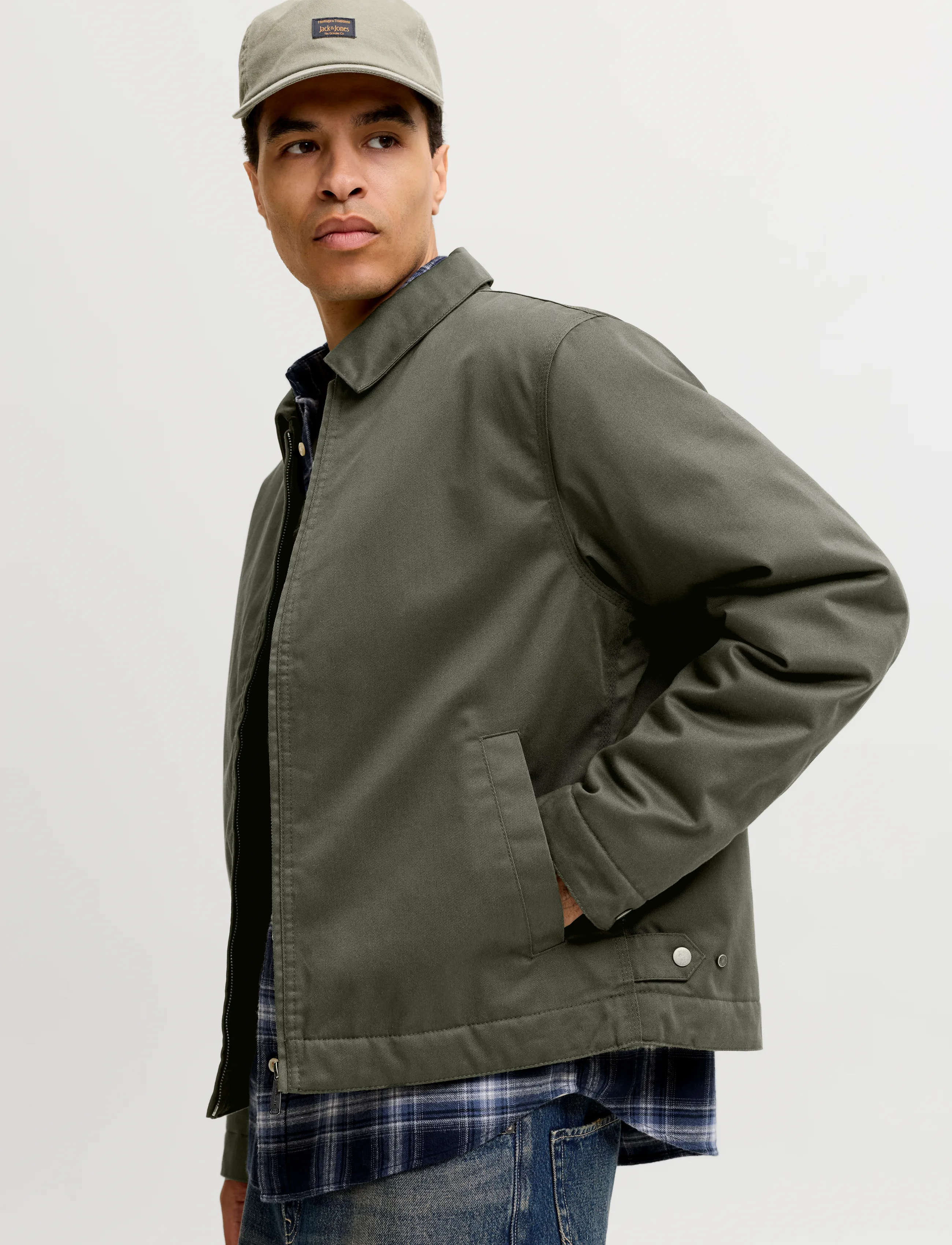 Jack & Jones - JJECOLTON WORKER JACKET NOOS - dunjackor - rosin - 5