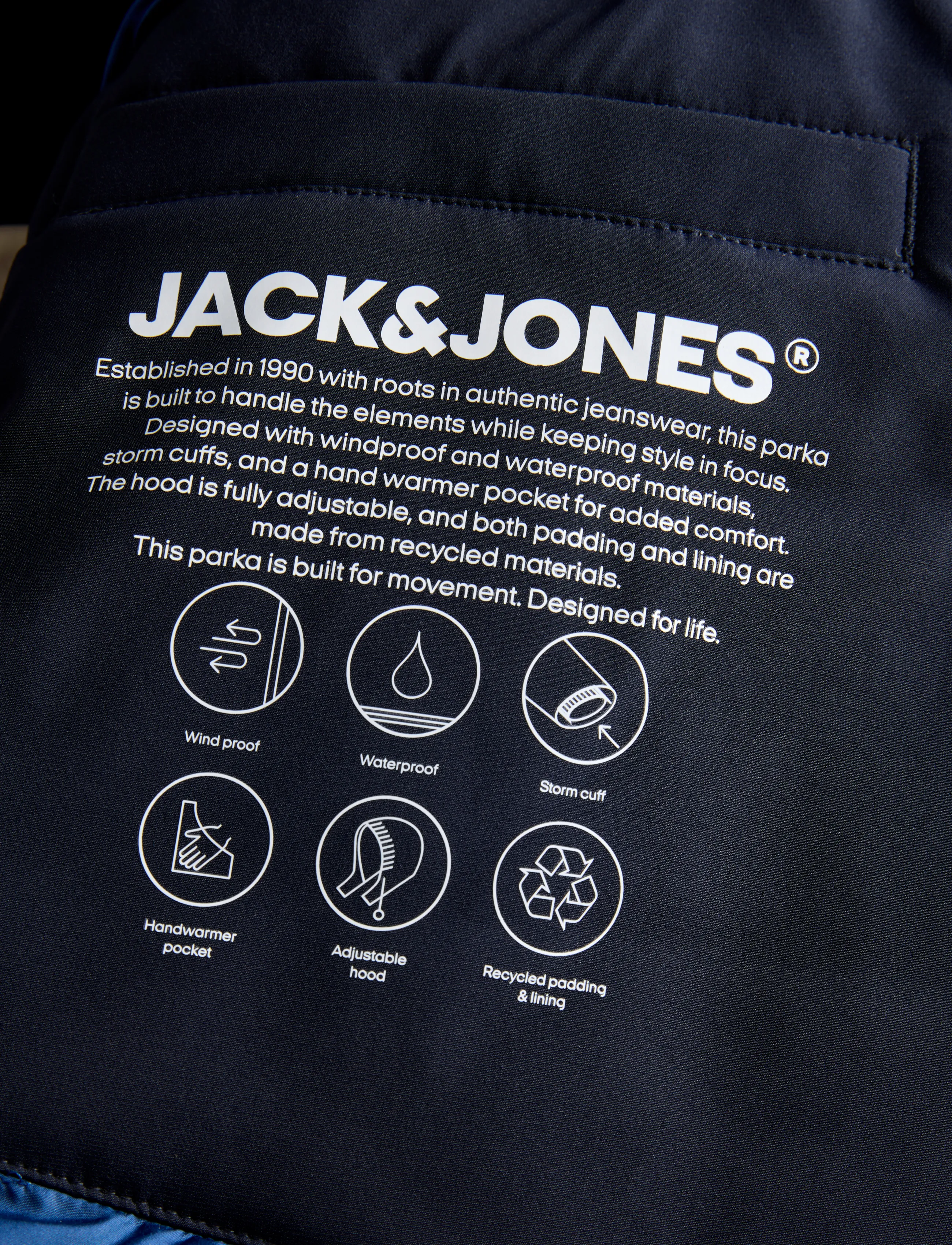 Jack & Jones - JJEKEEN PARKA AW26 SN - sky captain - 2