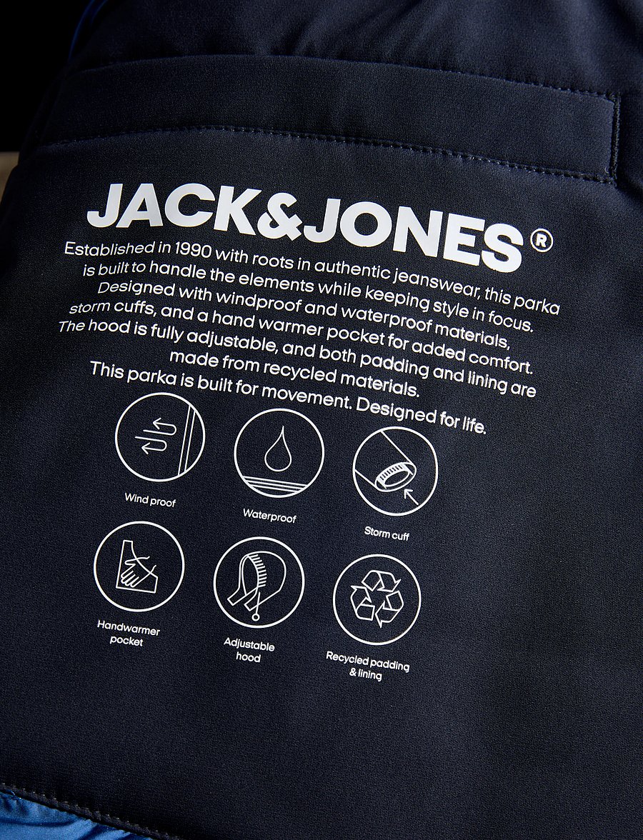 Jack & Jones - JJEKEEN PARKA AW26 SN - sky captain - 2