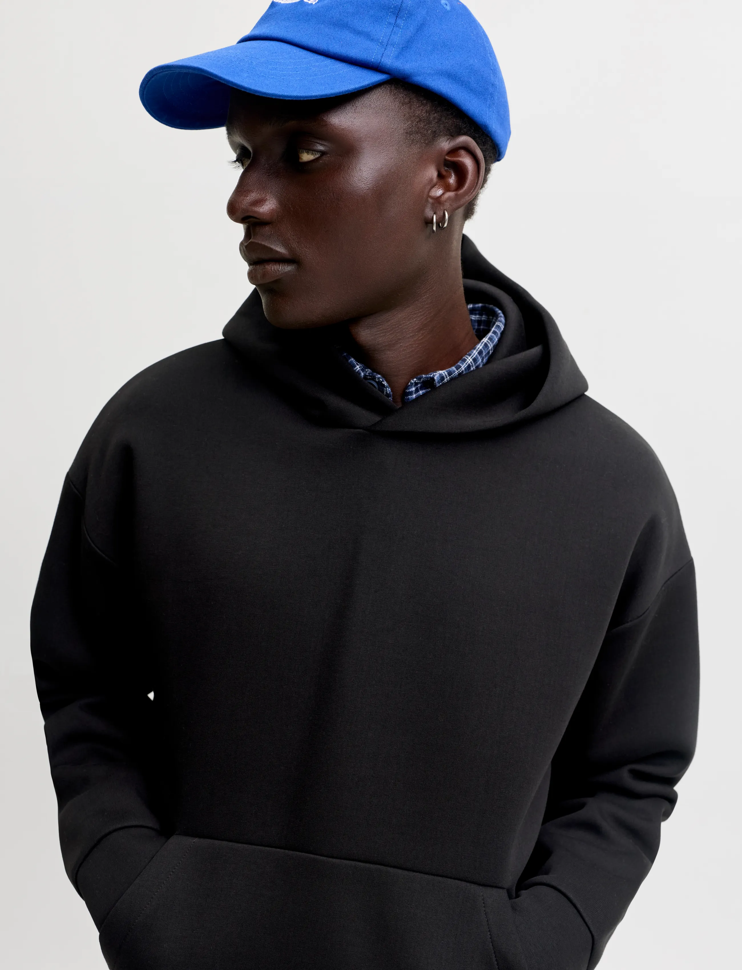 Jack & Jones - JJEBARRON SWEAT HOOD NOOS - hættetrøjer - black - 5