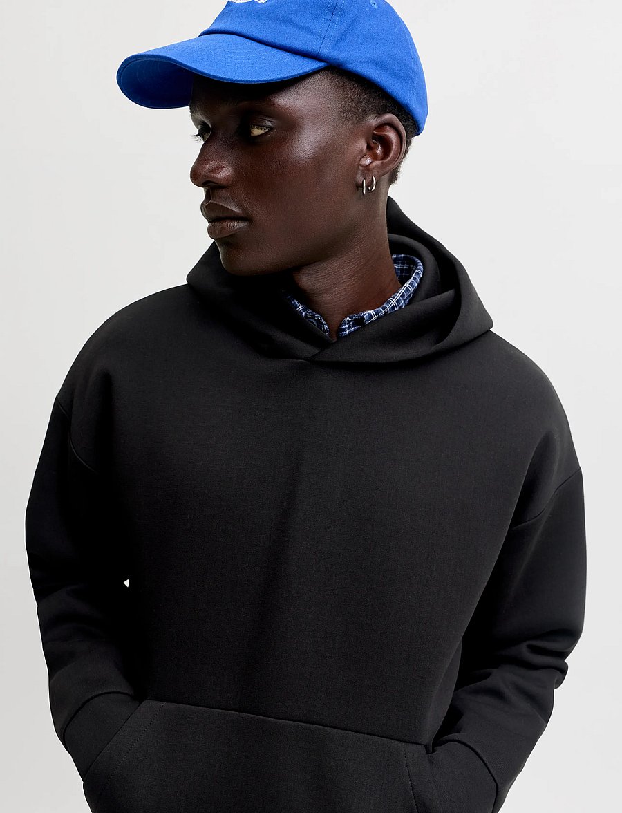 Jack & Jones - JJEBARRON SWEAT HOOD NOOS - hættetrøjer - black - 5