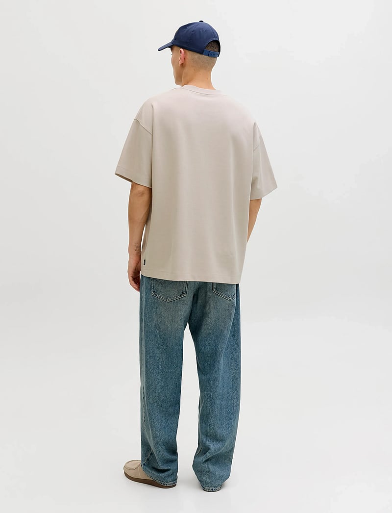 Jack & Jones - JJEBARRON TEE SS O-NECK NOOS - kurzärmelig - moonbeam - 2