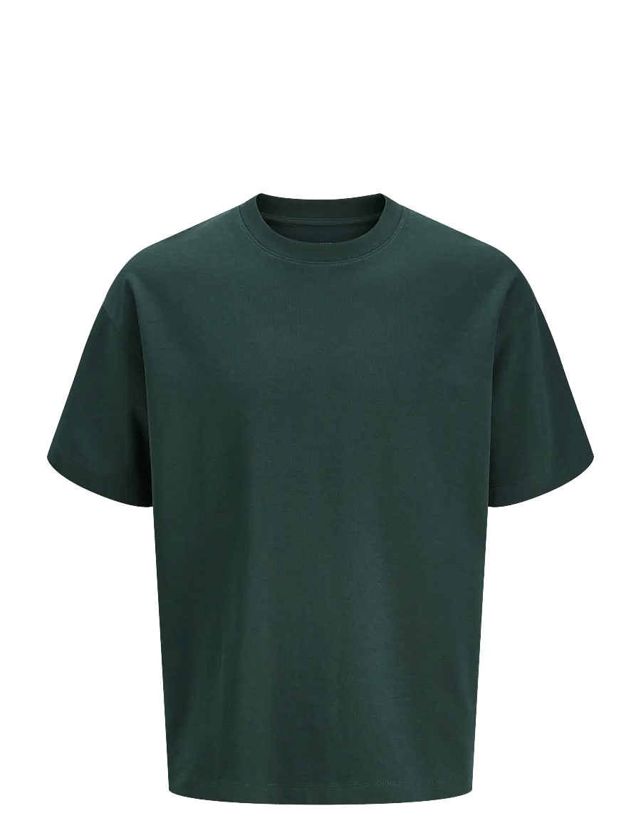 Jack & Jones - JJEBARRON TEE SS O-NECK NOOS - kortærmede t-shirts - scarab - 1