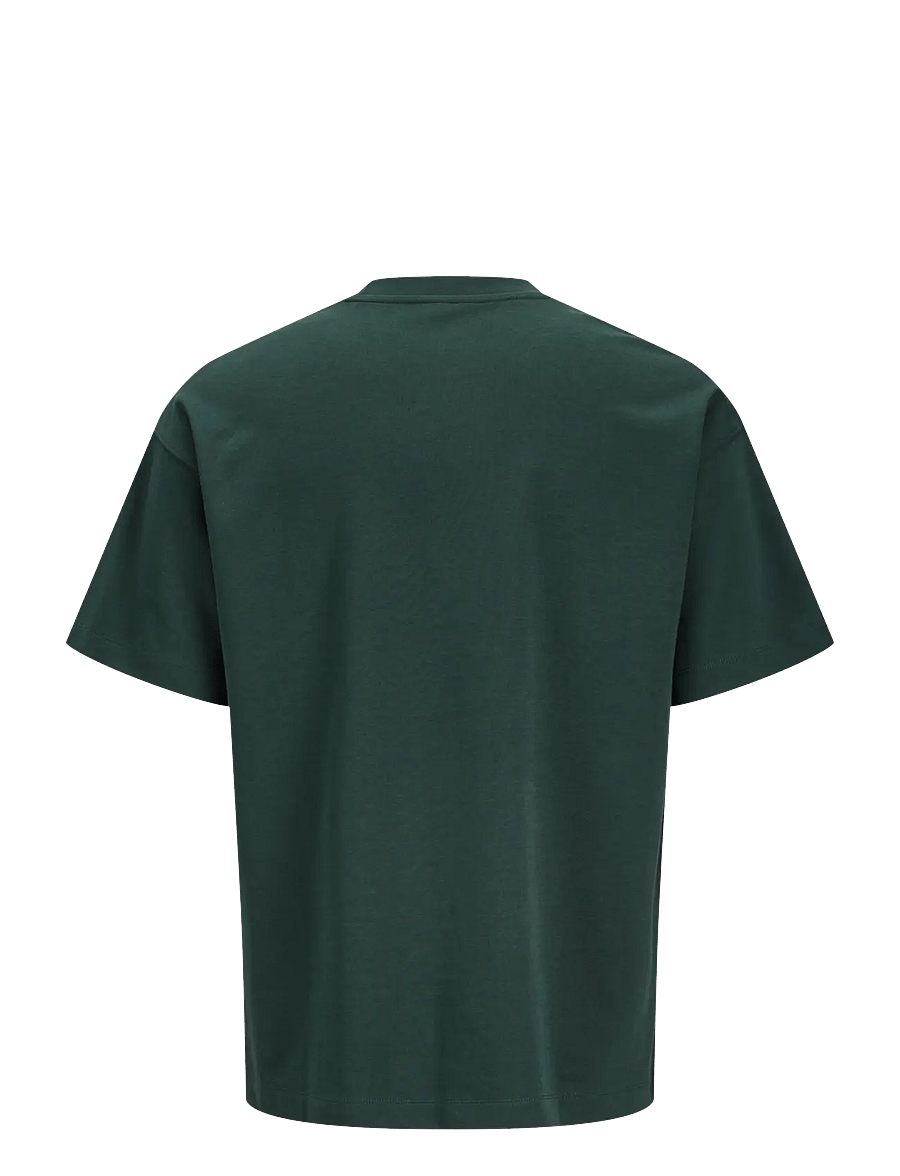Jack & Jones - JJEBARRON TEE SS O-NECK NOOS - kortærmede t-shirts - scarab - 2