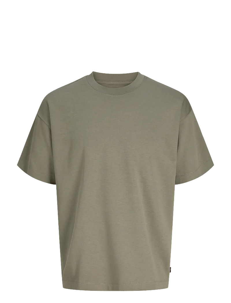 Jack & Jones - JJEBARRON TEE SS O-NECK NOOS - kortærmede t-shirts - vetiver - 1