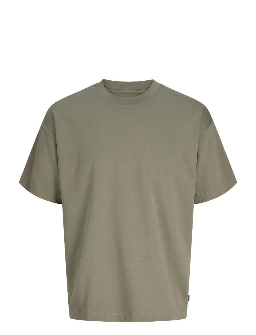 Jack & Jones - JJEBARRON TEE SS O-NECK NOOS - kurzärmelig - vetiver - 1