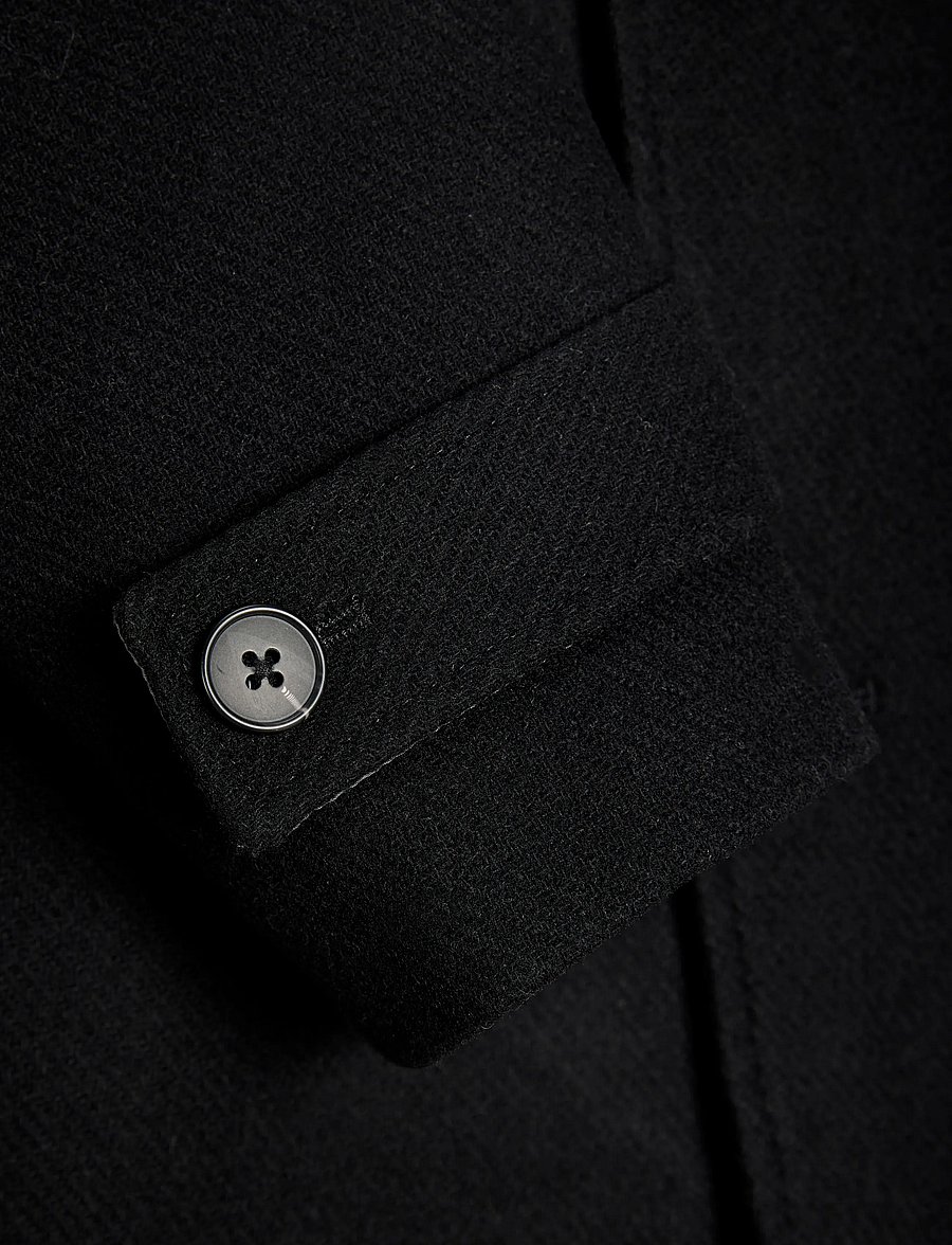 Jack & Jones - JPRBLAWALTER WOOL BLEND COAT SN - winterjacken - black - 1