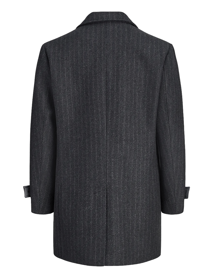 Jack & Jones - JPRBLAWALTER WOOL BLEND COAT SN - winterjacken - dark grey - 1