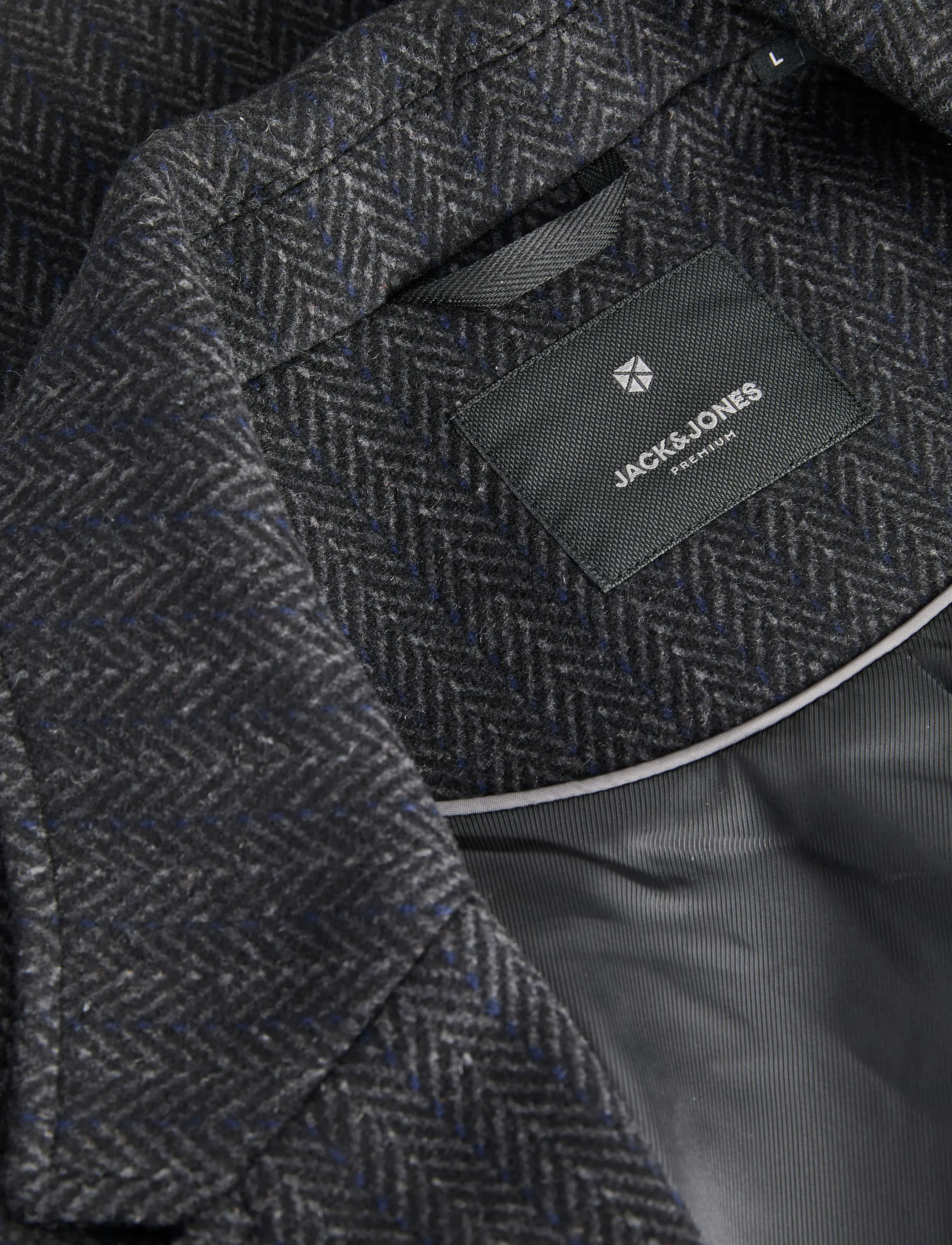Jack & Jones - JPRBLAWALTER WOOL BLEND COAT SN - winterjacken - dark grey - 2