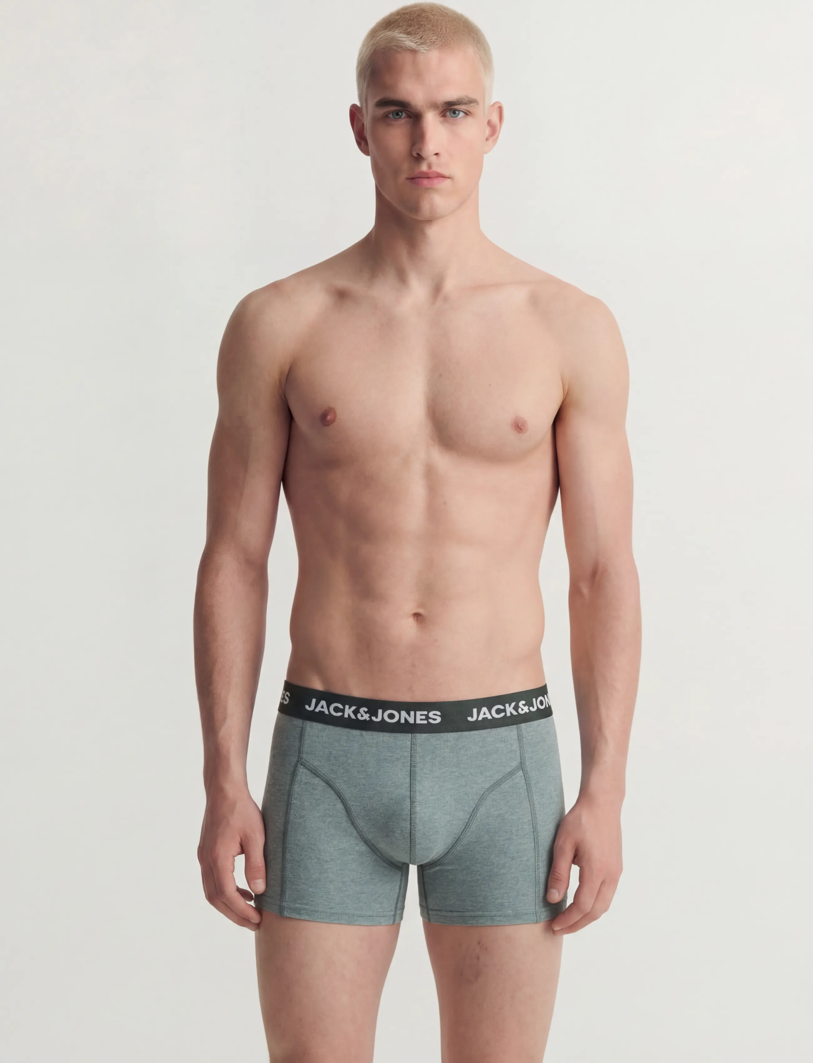 Jack & Jones Jacfax Trunks 3 Pack Sn, M, Underwear, Grün - Boxers, Männerswear