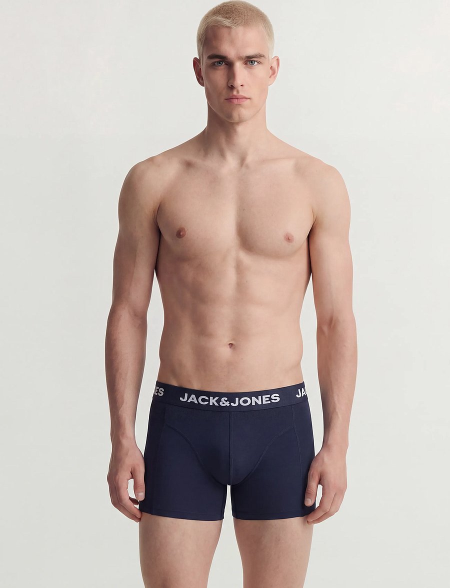 Jack & Jones - JACFAX TRUNKS 3 PACK SN - multipack underbukser - vintage indigo - 5