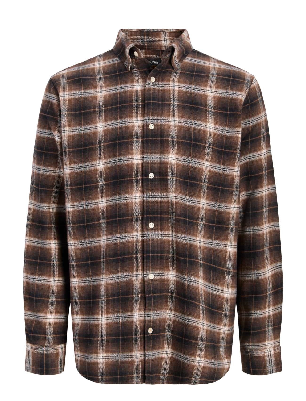 Jack & Jones - JJEFIELD CHECK SHIRT LS SN - black - 1
