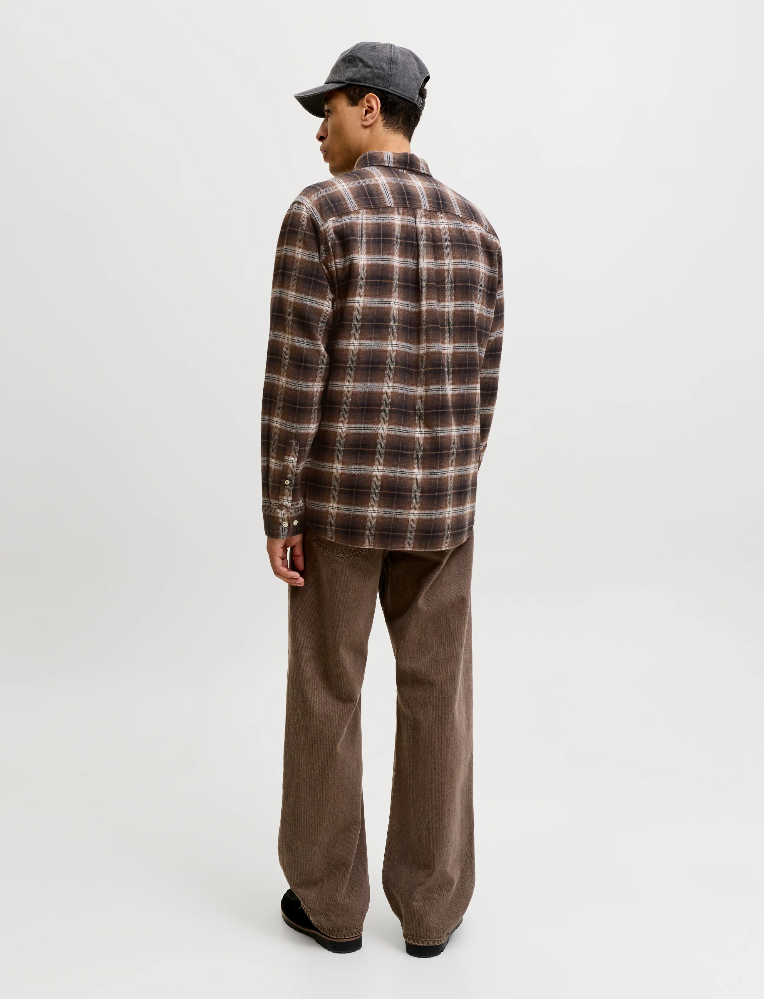 Jack & Jones - JJEFIELD CHECK SHIRT LS SN - black - 2