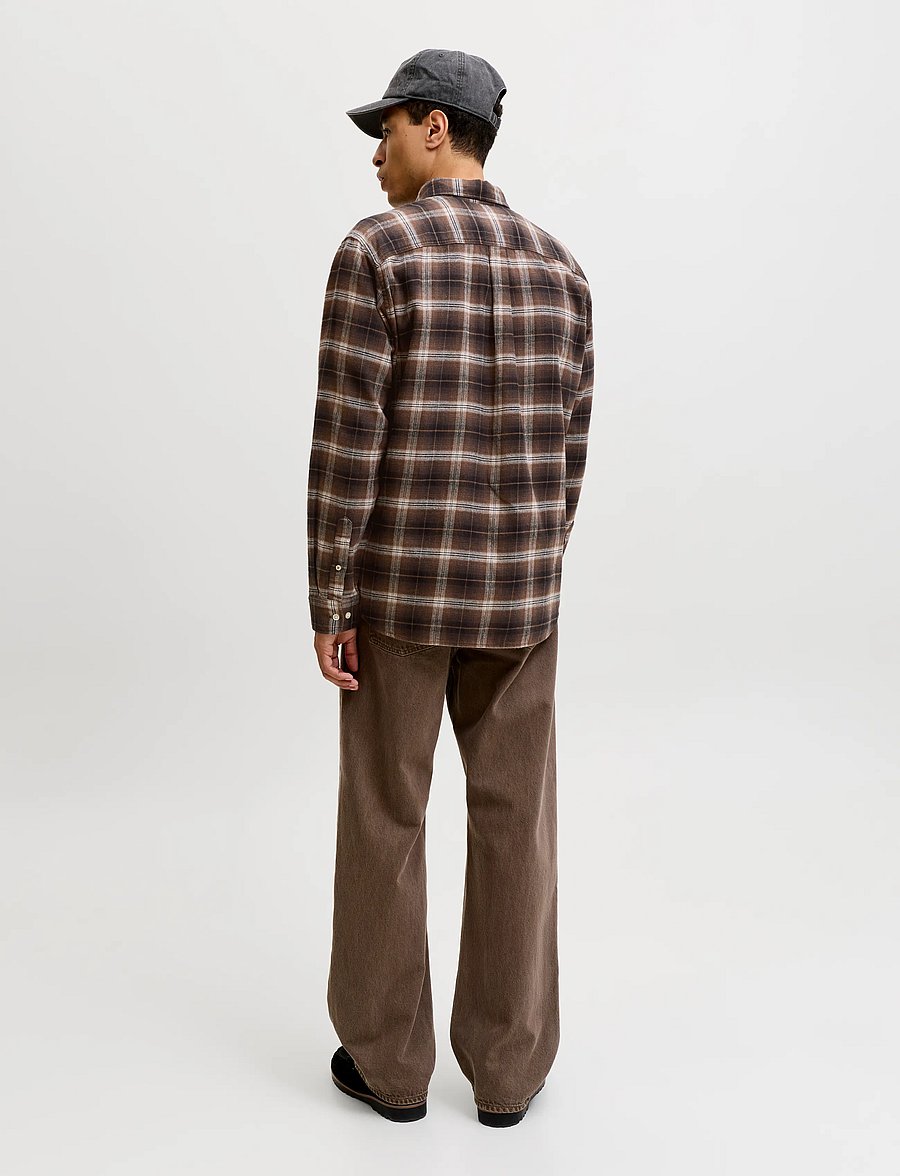 Jack & Jones - JJEFIELD CHECK SHIRT LS SN - black - 2