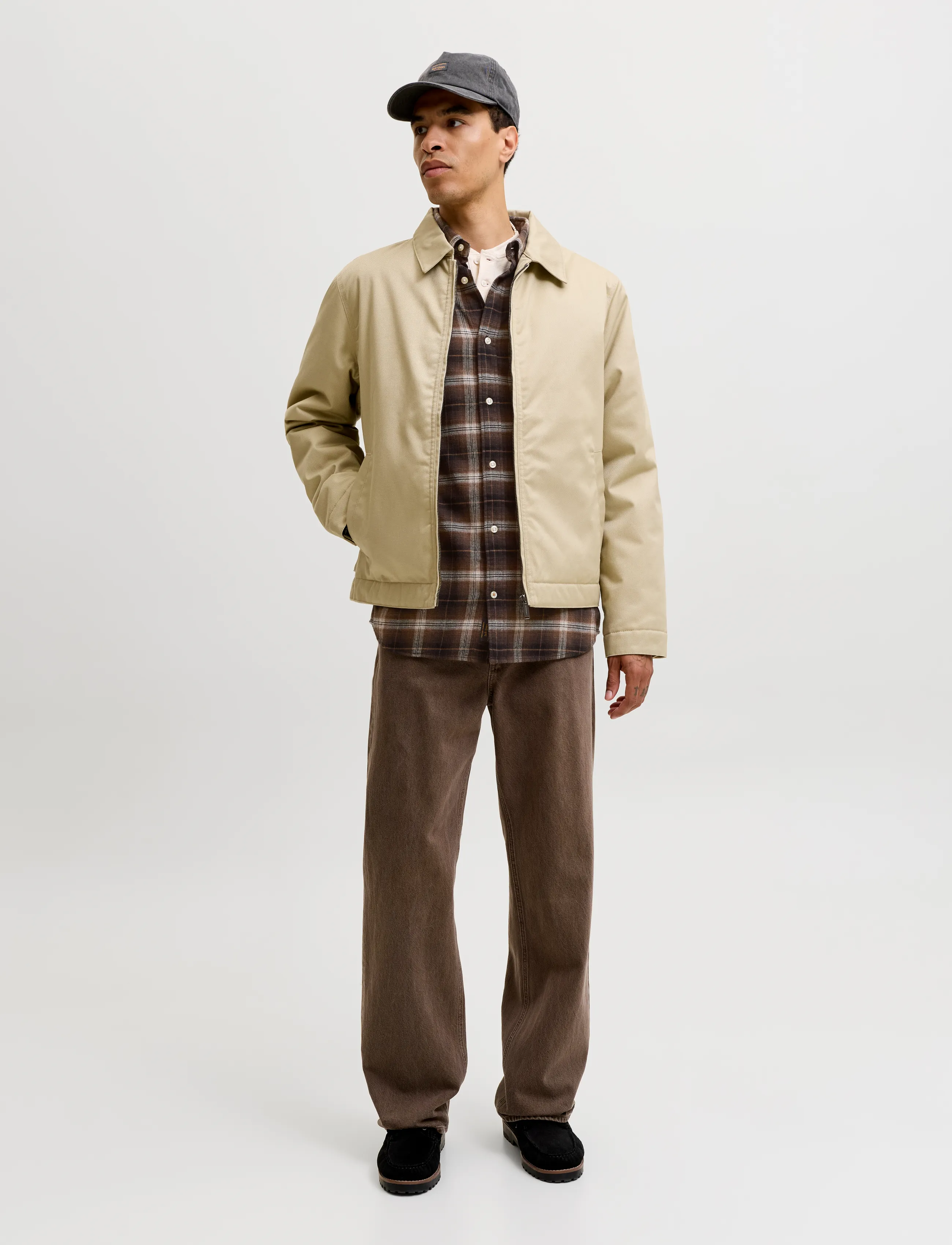 Jack & Jones - JJEFIELD CHECK SHIRT LS SN - black - 3